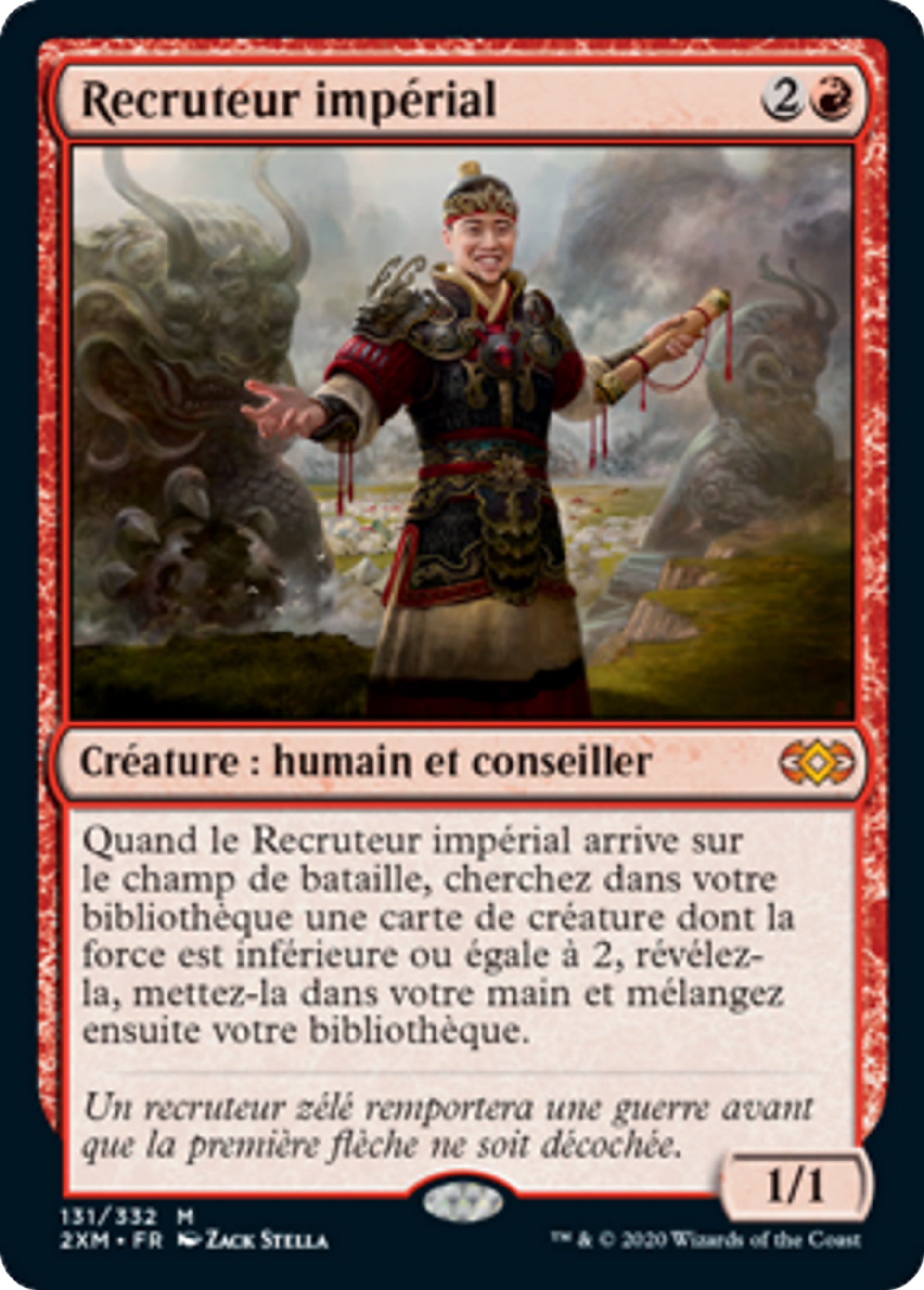 Recruteur impérial — Double Masters — Magic: The Gathering