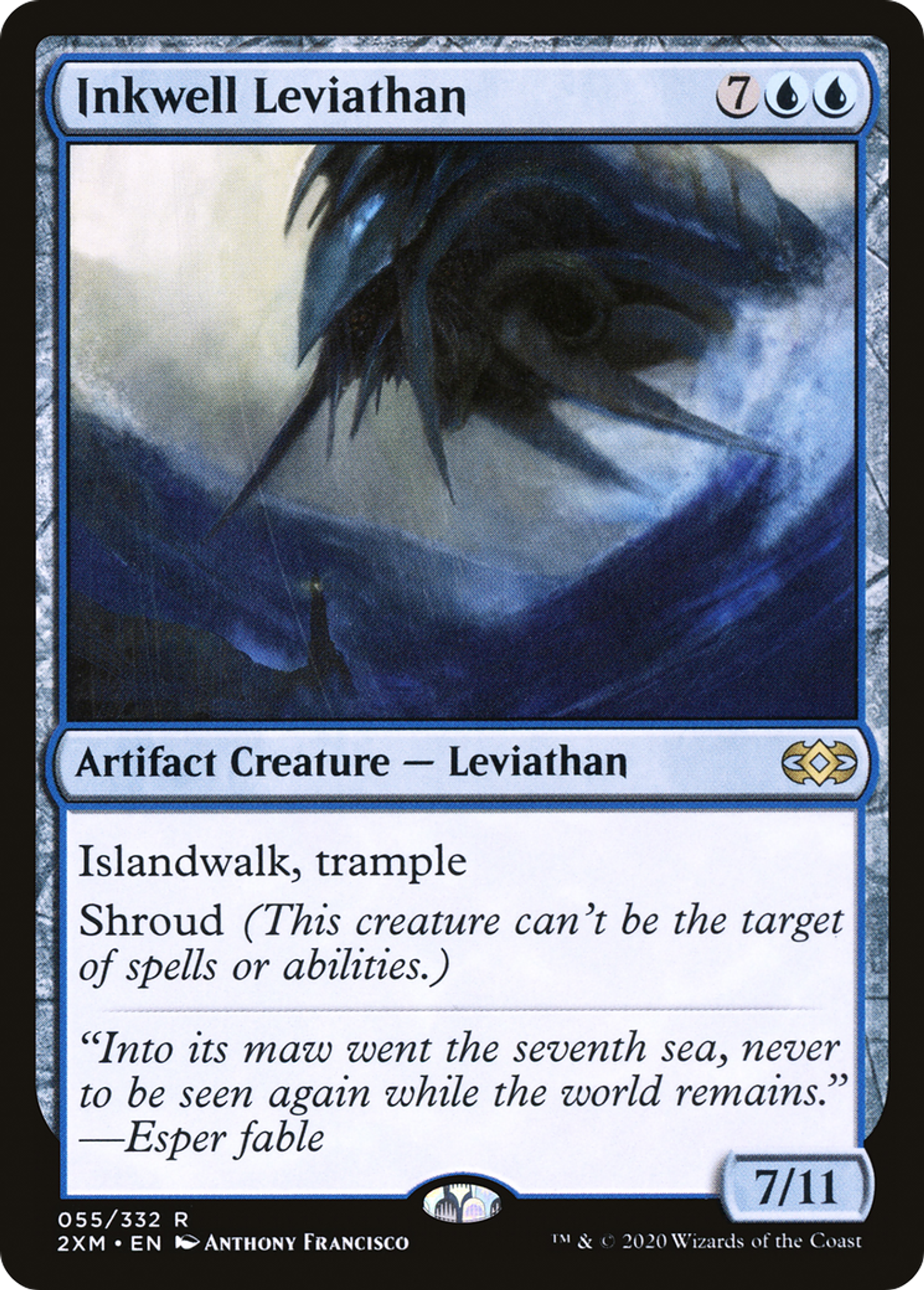 Léviathan de l'Encrier — Double Masters — Magic: The Gathering