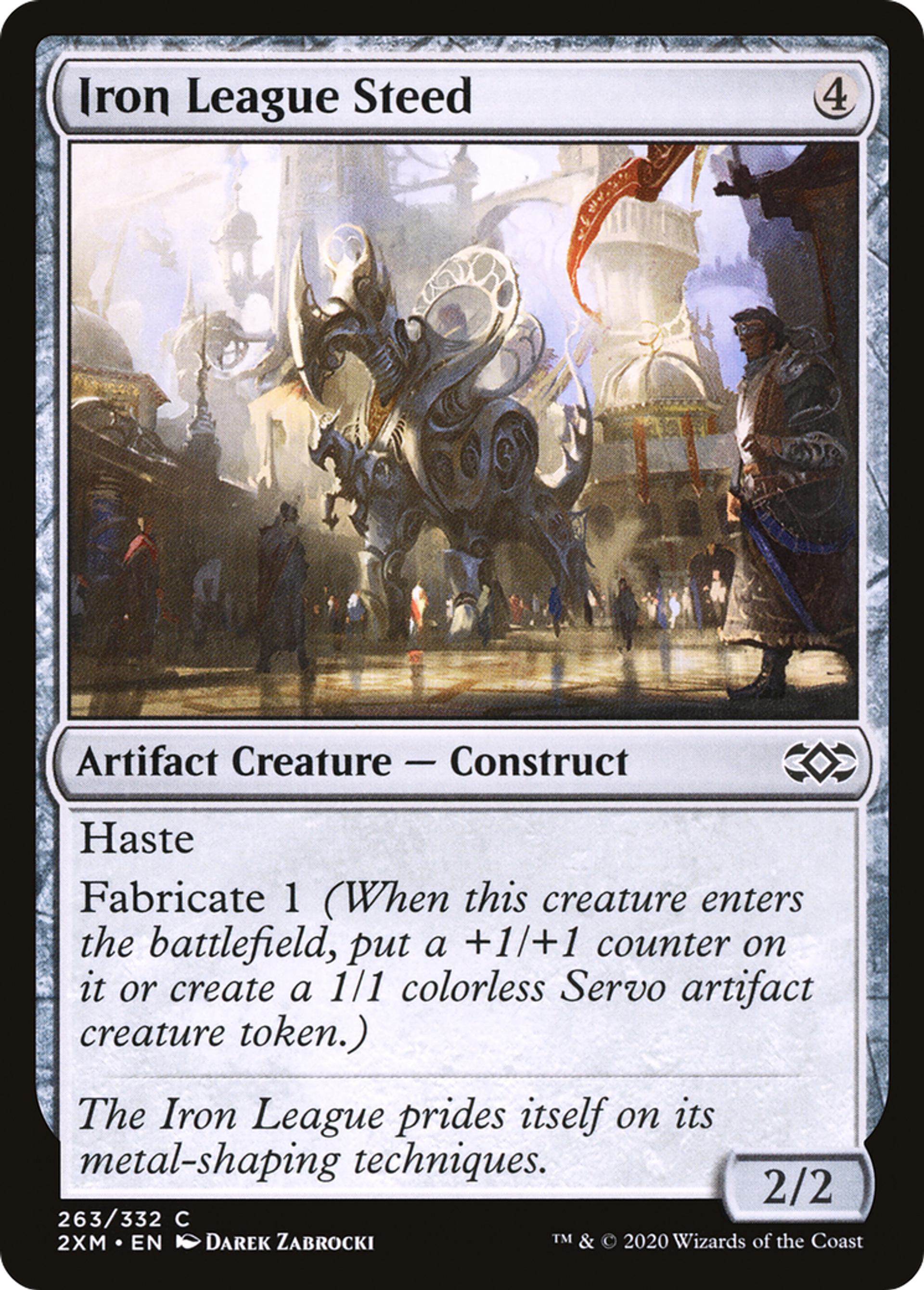 Iron League Steed — Double Masters — Magic: The Gathering