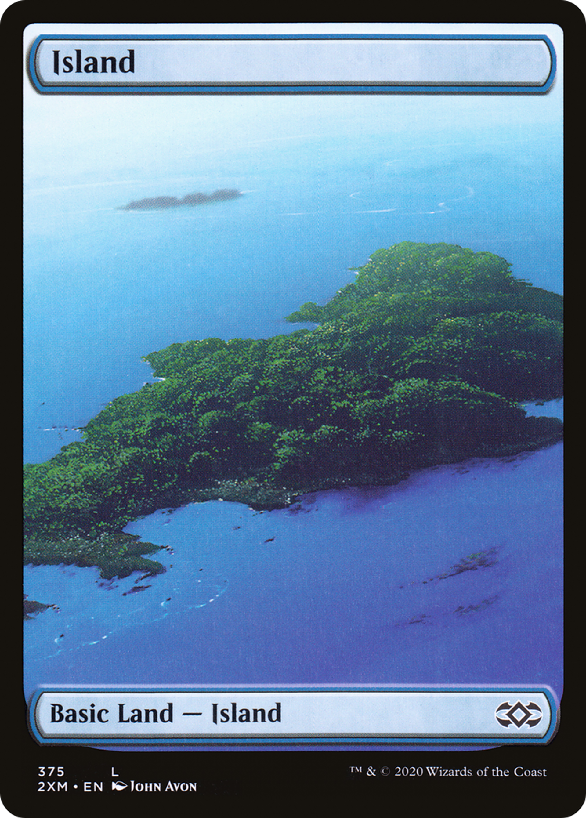 Island — Double Masters — Magic: The Gathering