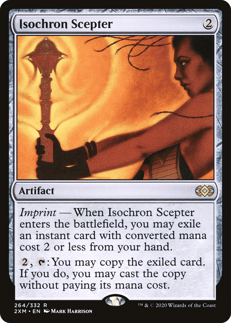 Isochron Scepter — Double Masters — Magic: The Gathering