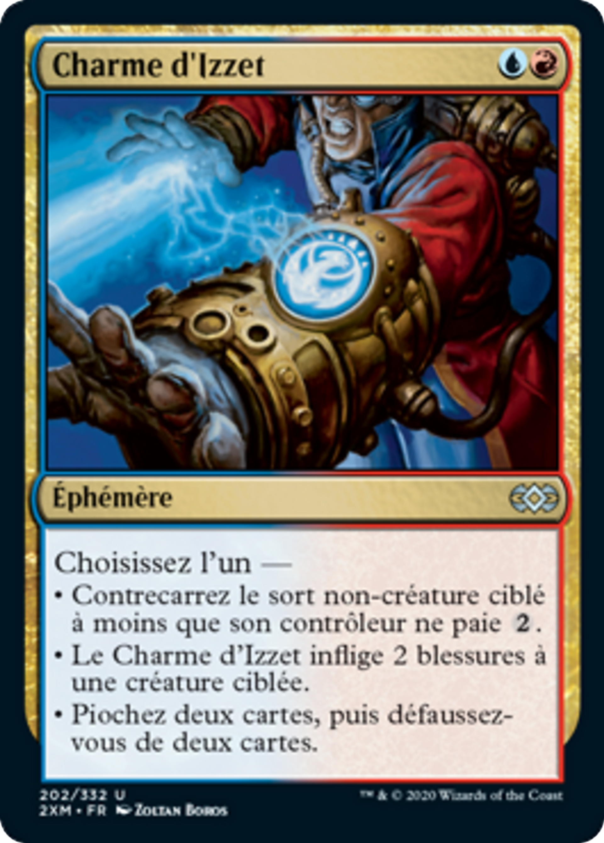 Charme d'Izzet — Double Masters — Magic: The Gathering