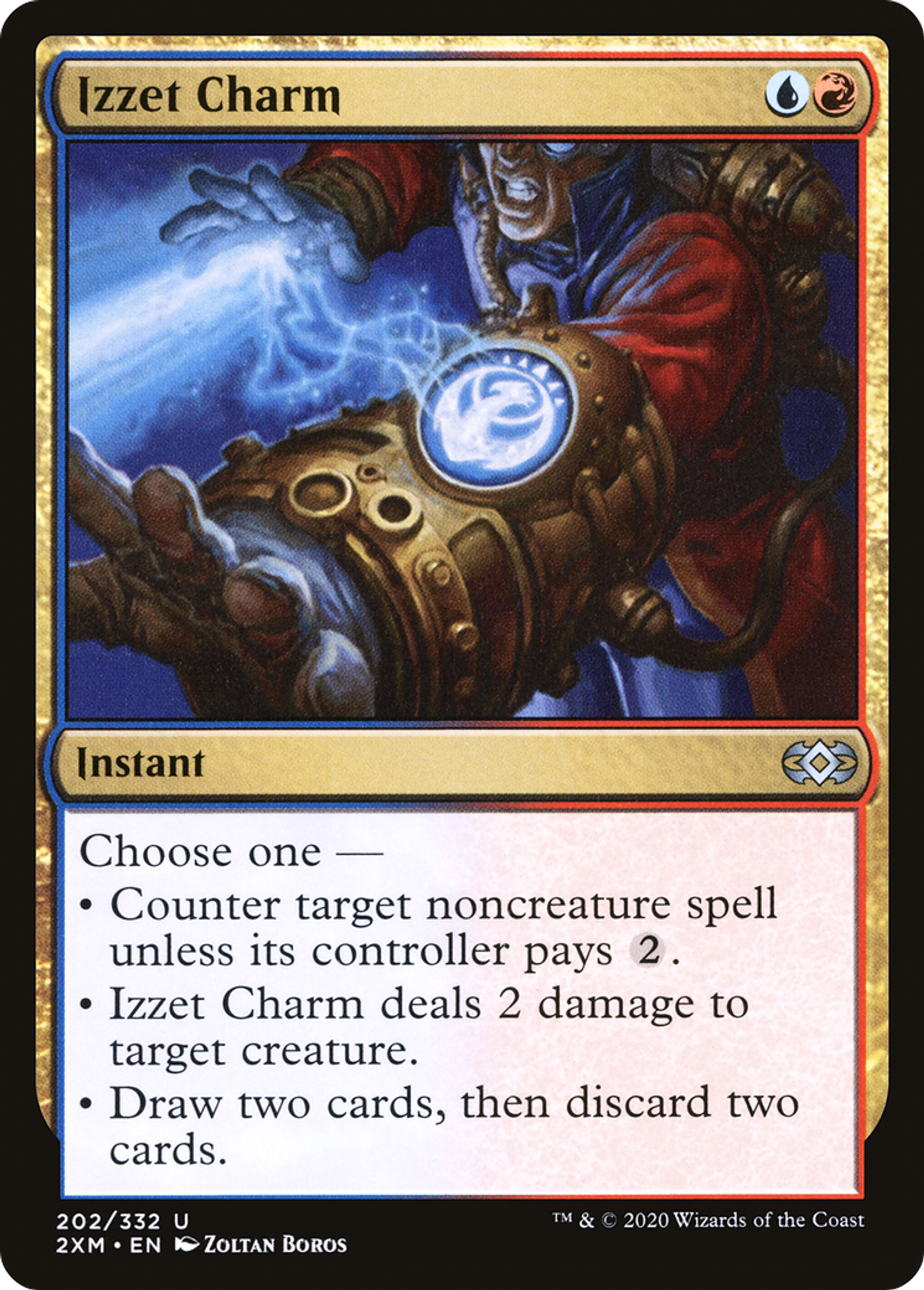 Izzet Charm — Double Masters — Magic: The Gathering