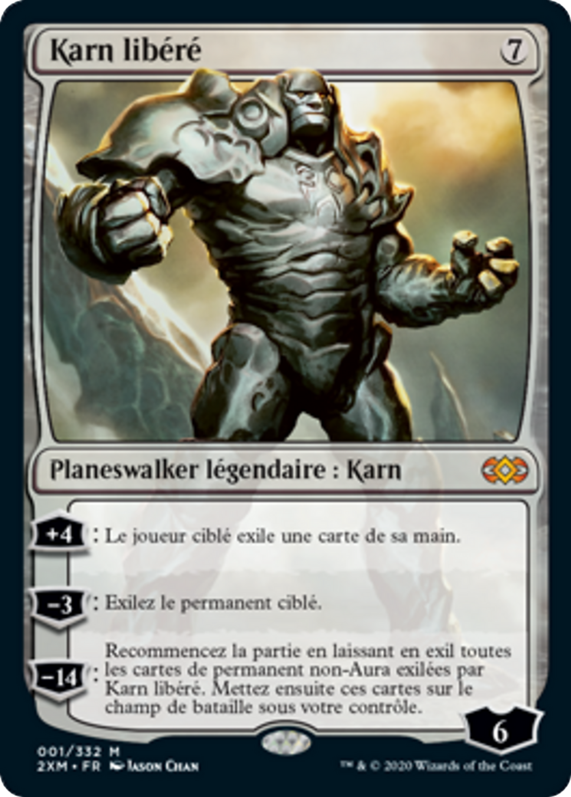 Karn libéré — Double Masters — Magic: The Gathering