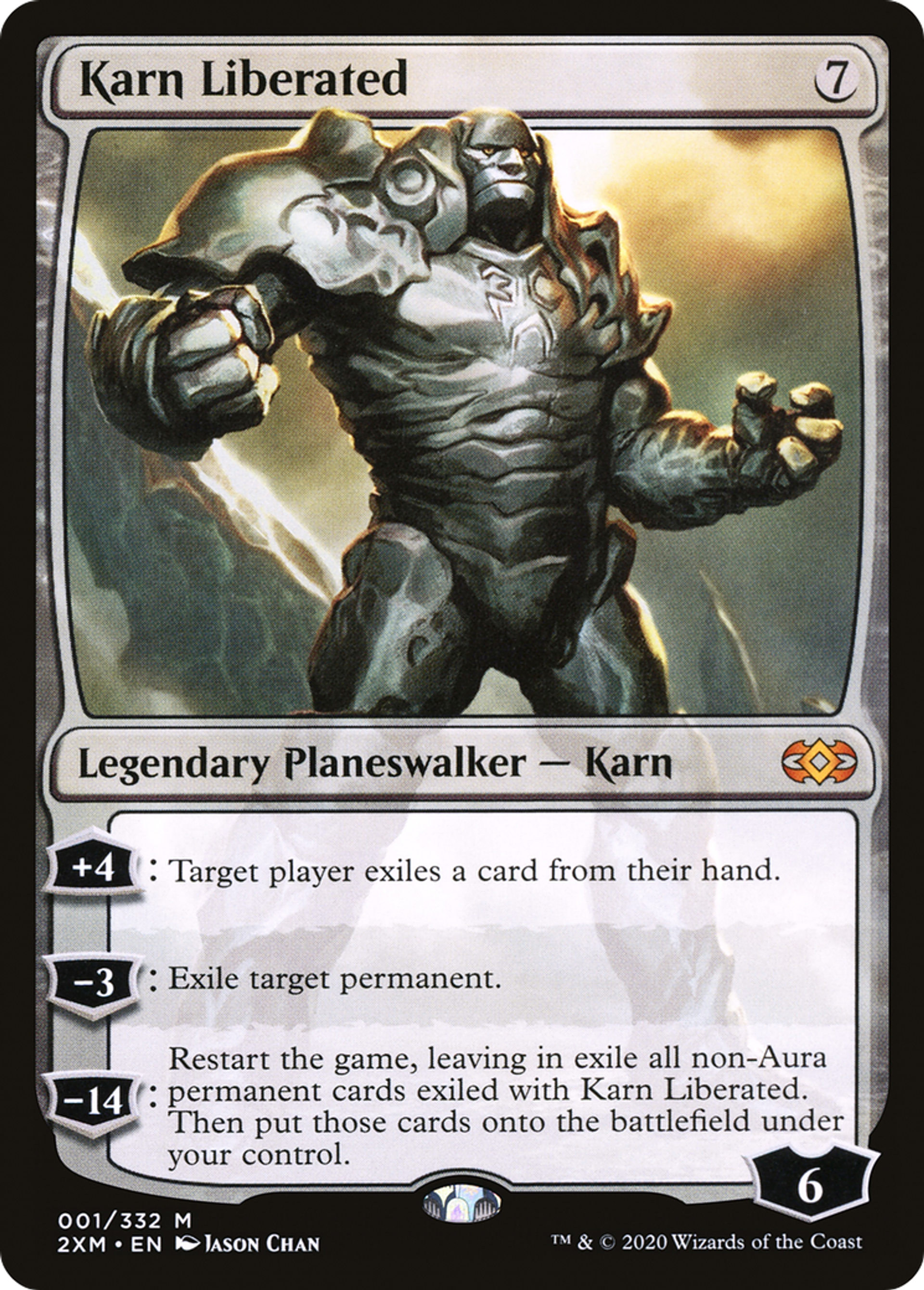 Karn Liberated — Double Masters — Magic: The Gathering