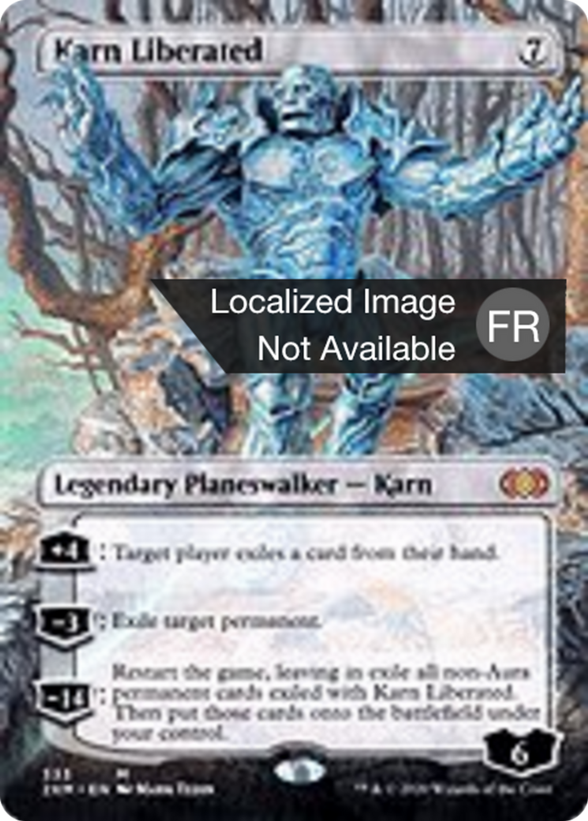 Karn libéré — Double Masters — Magic: The Gathering