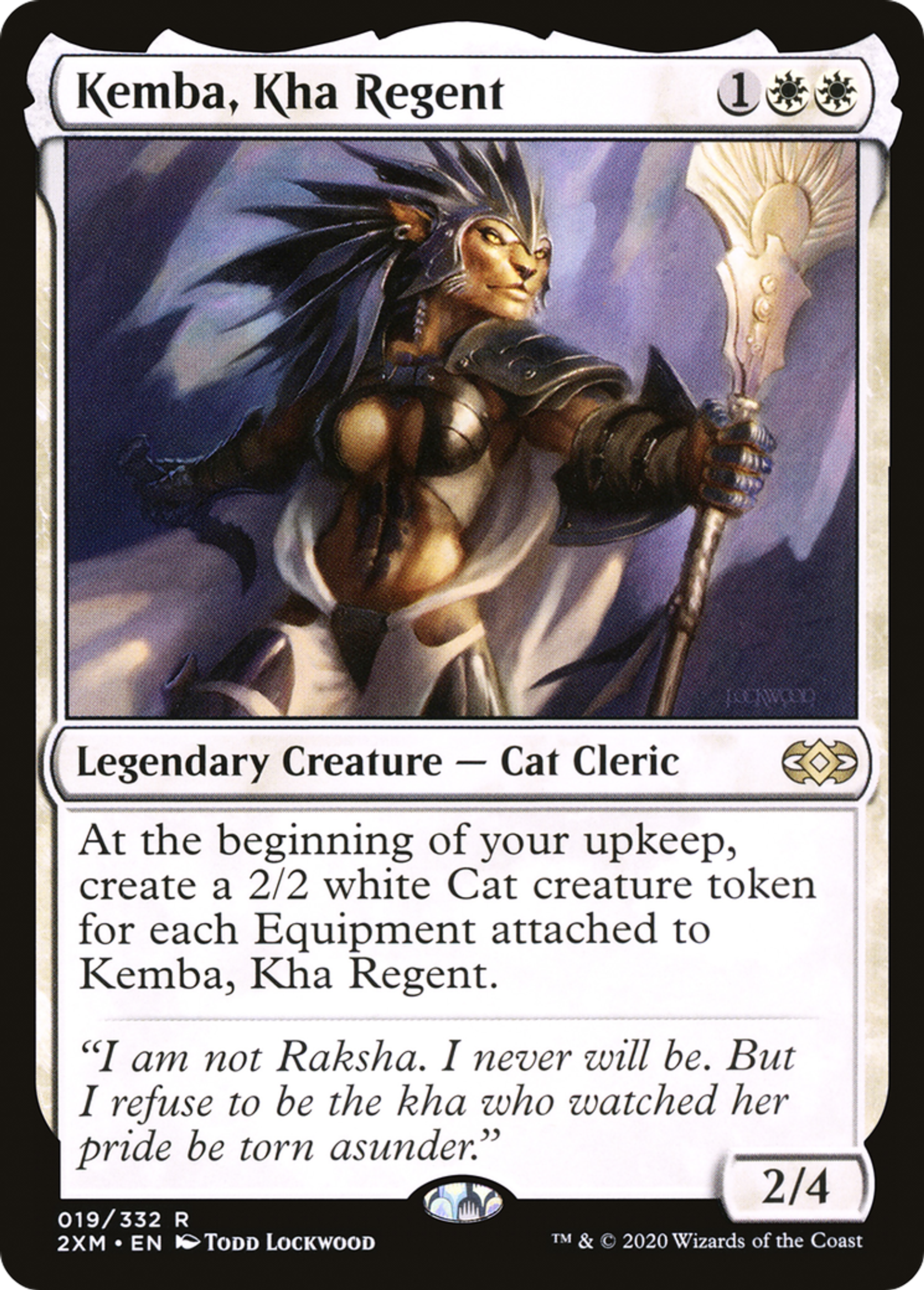 Kemba, kha régente — Double Masters — Magic: The Gathering