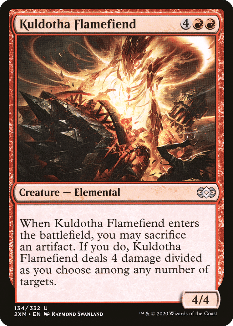 Kuldotha Flamefiend — Double Masters — Magic: The Gathering