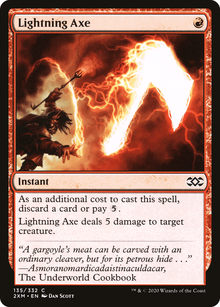 Lightning Axe — Double Masters — Magic: The Gathering