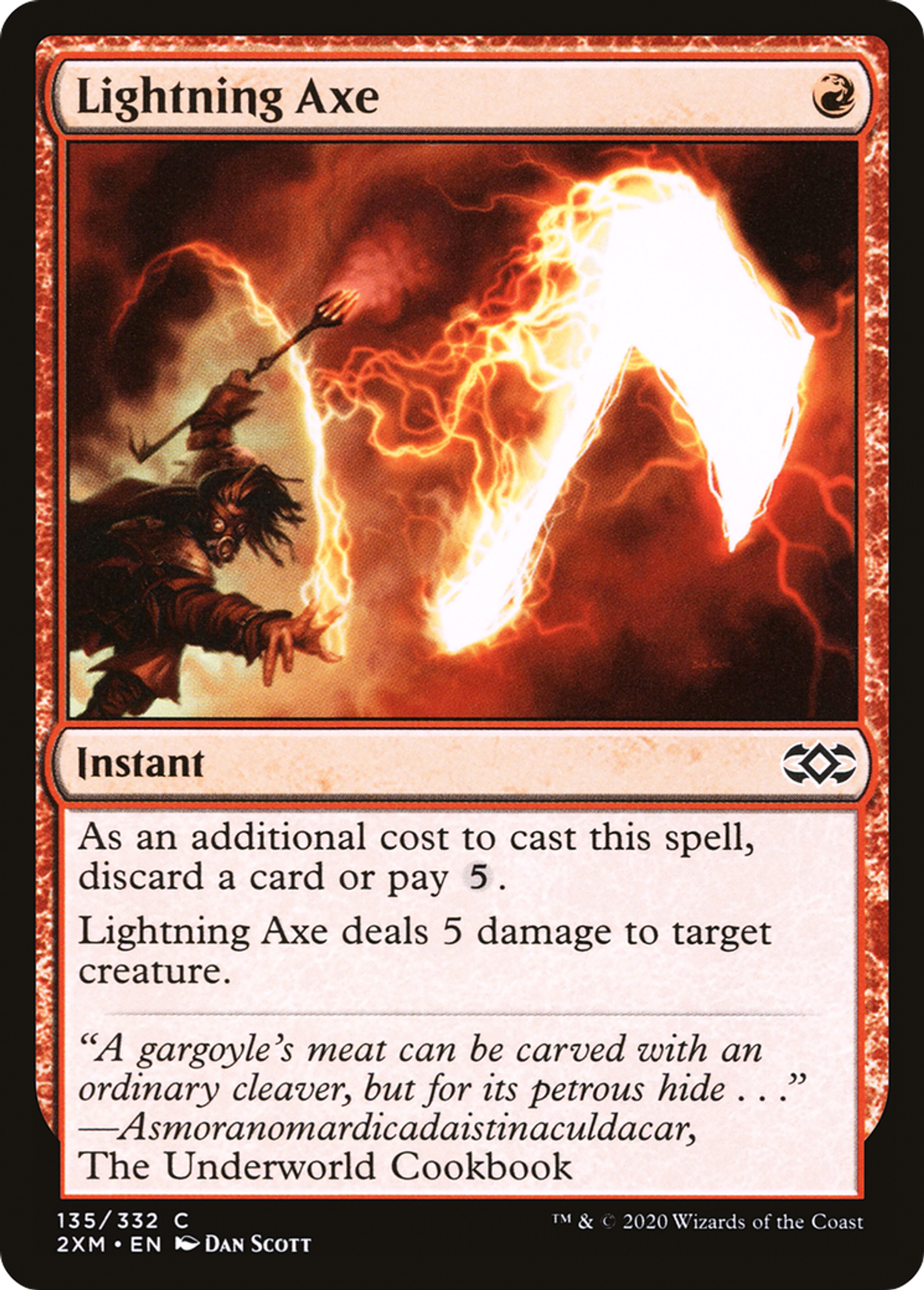Lightning Axe — Double Masters — Magic: The Gathering