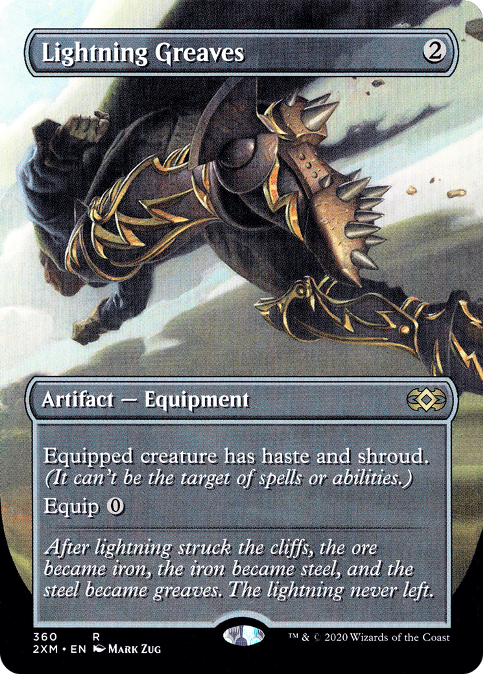 Lightning Greaves — Double Masters — Magic: The Gathering