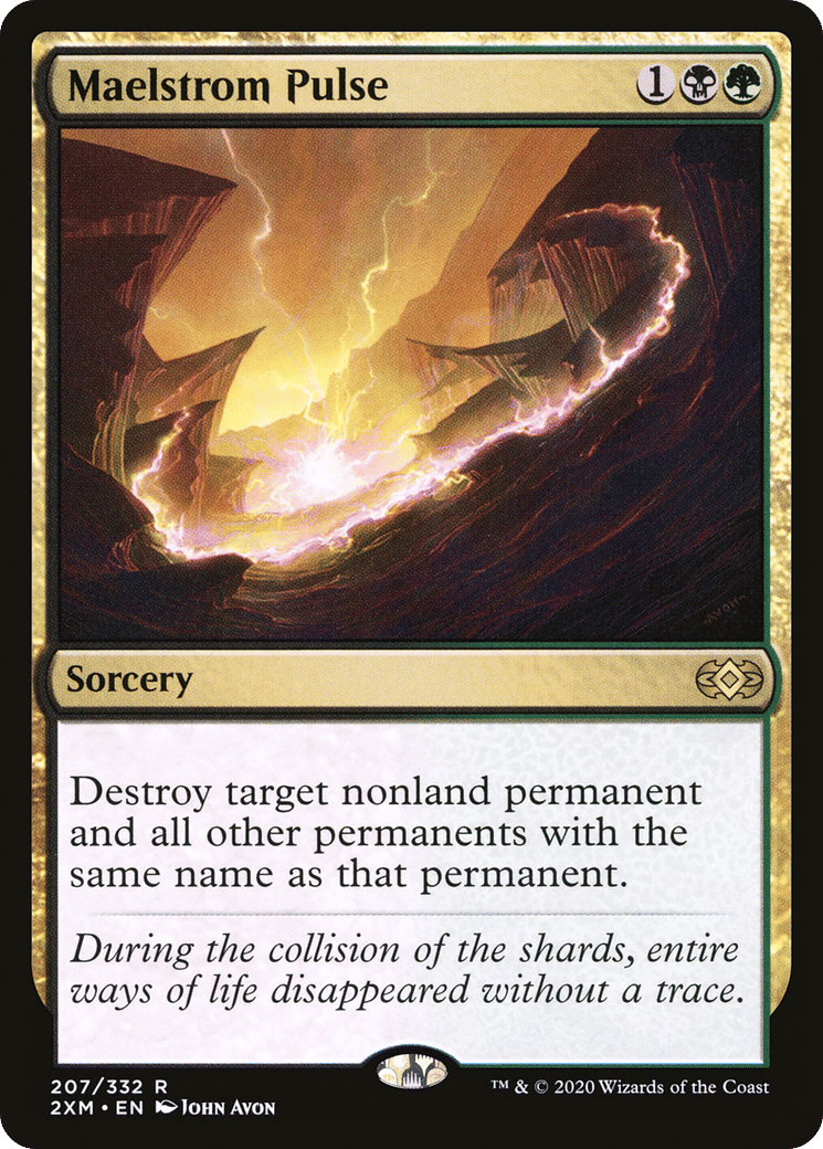 Maelstrom Pulse — Double Masters — Magic: The Gathering