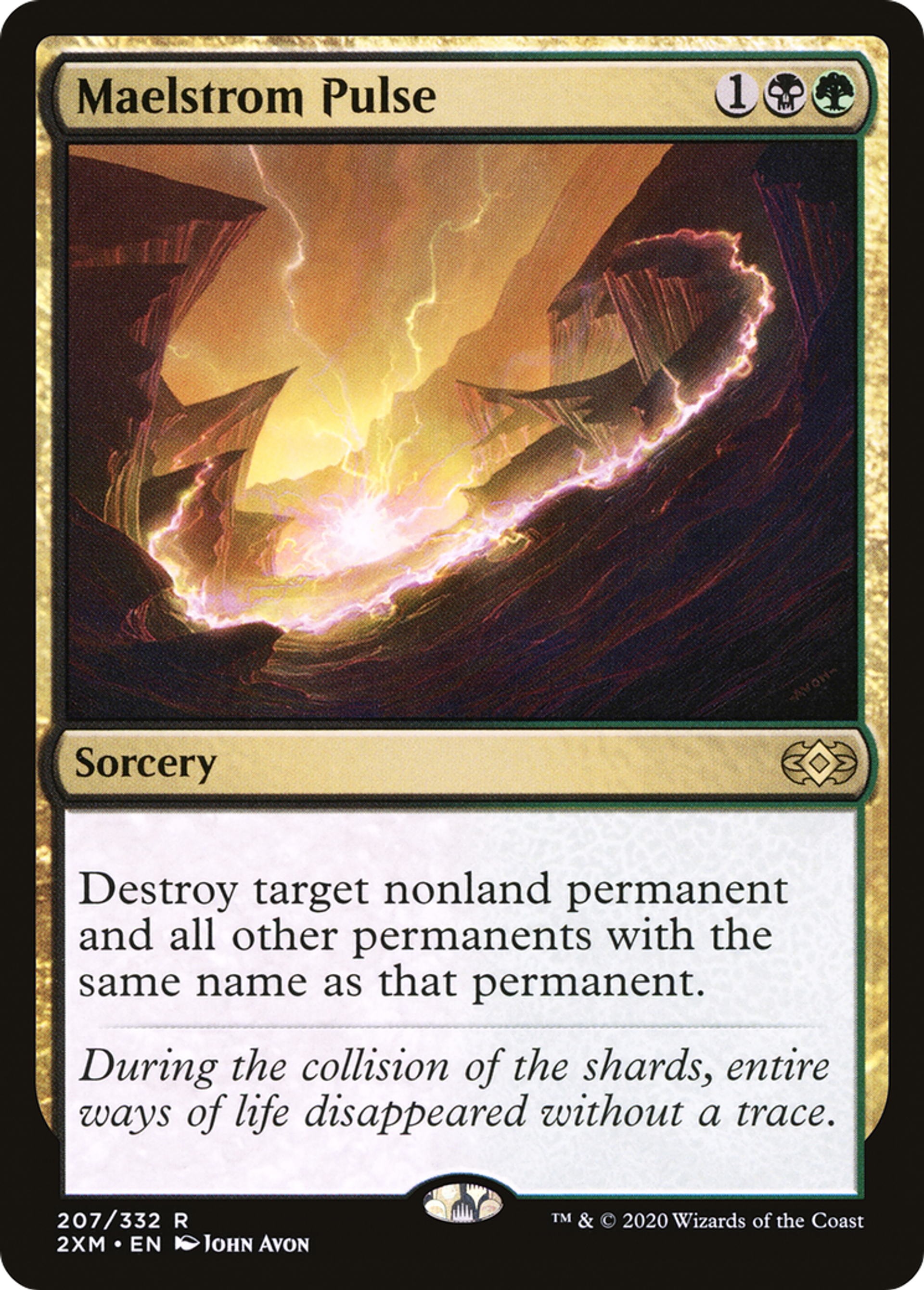 Maelstrom Pulse — Double Masters — Magic: The Gathering