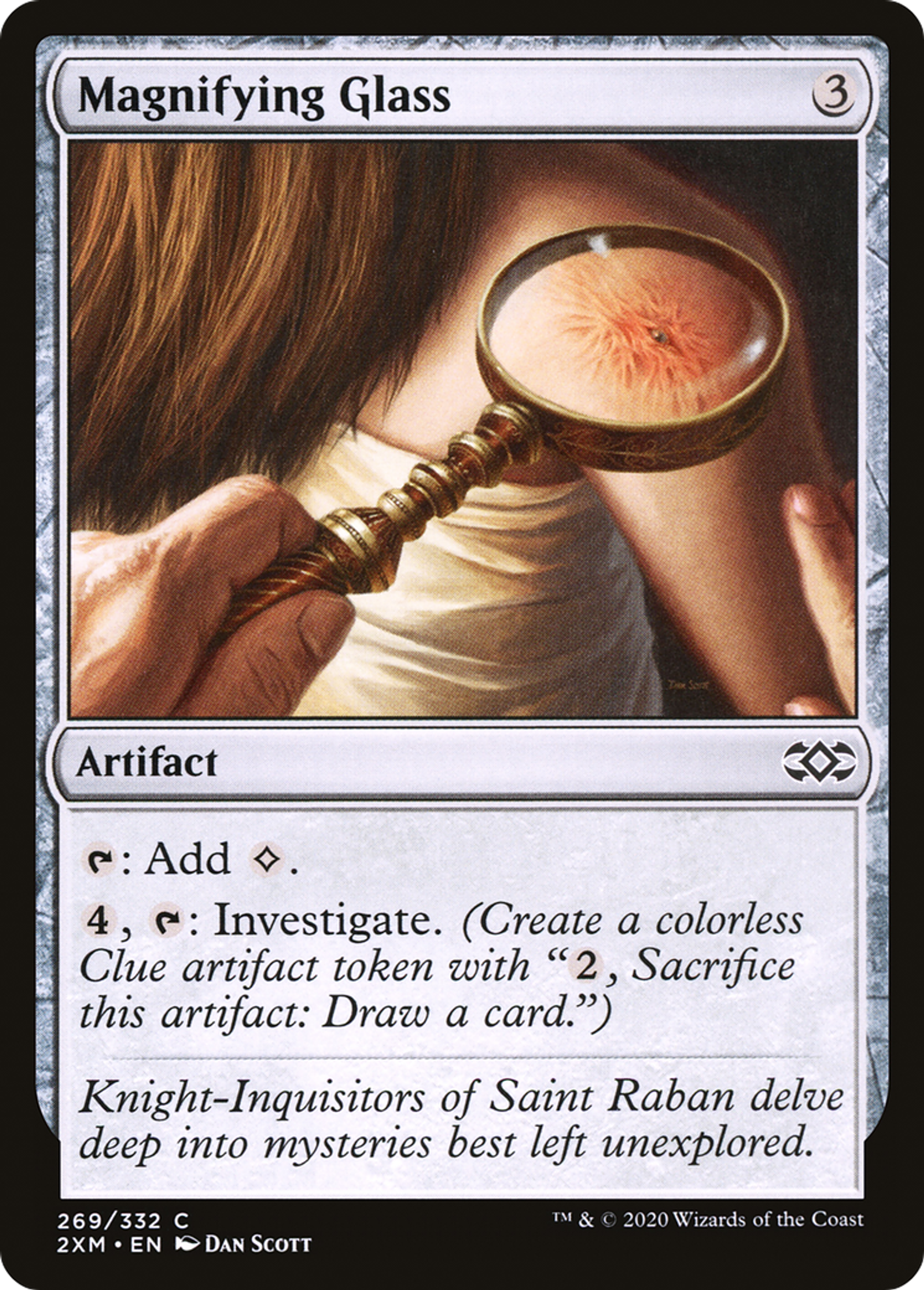 Magnifying Glass — Double Masters — Magic: The Gathering