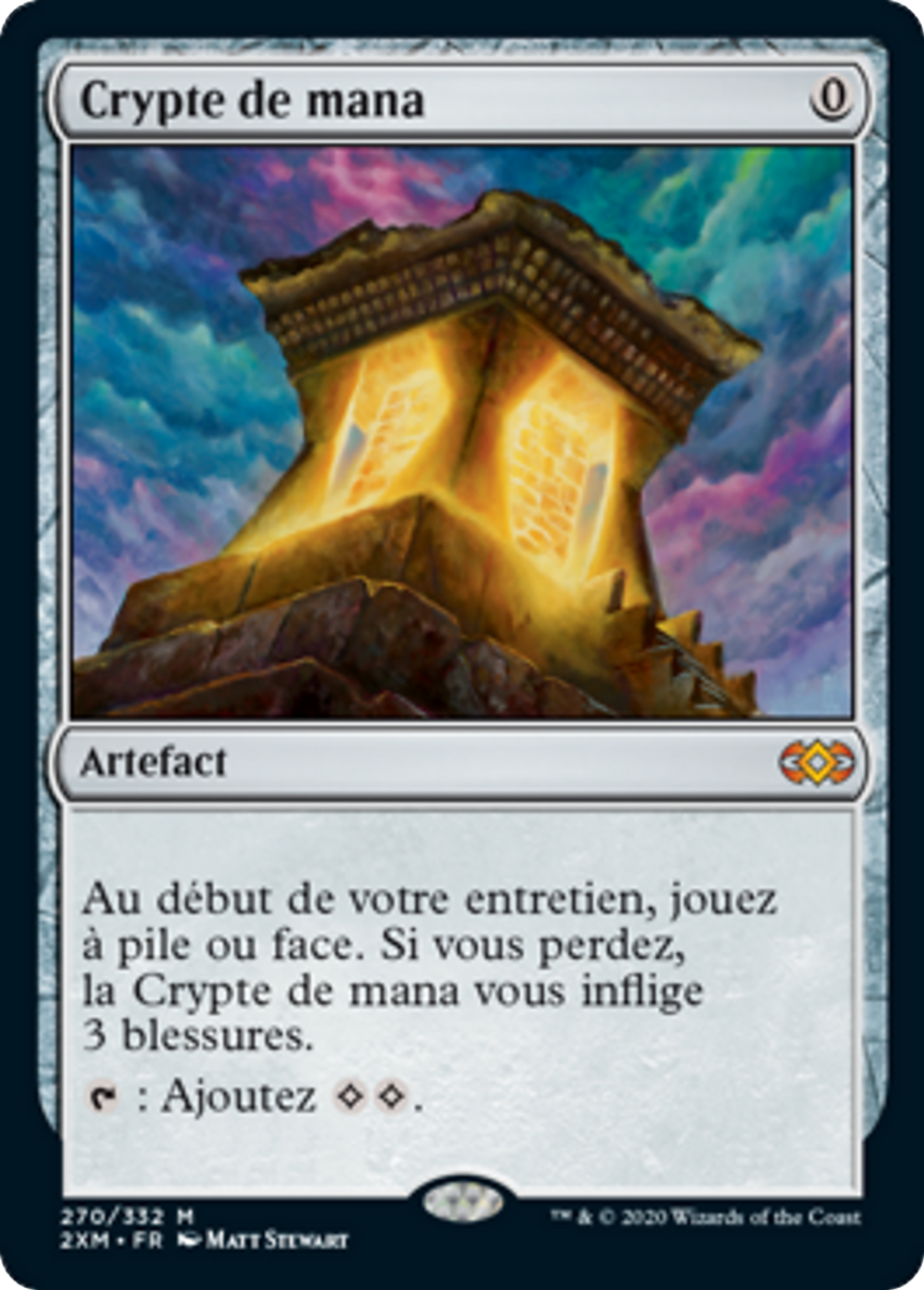 Crypte de mana — Double Masters — Magic: The Gathering