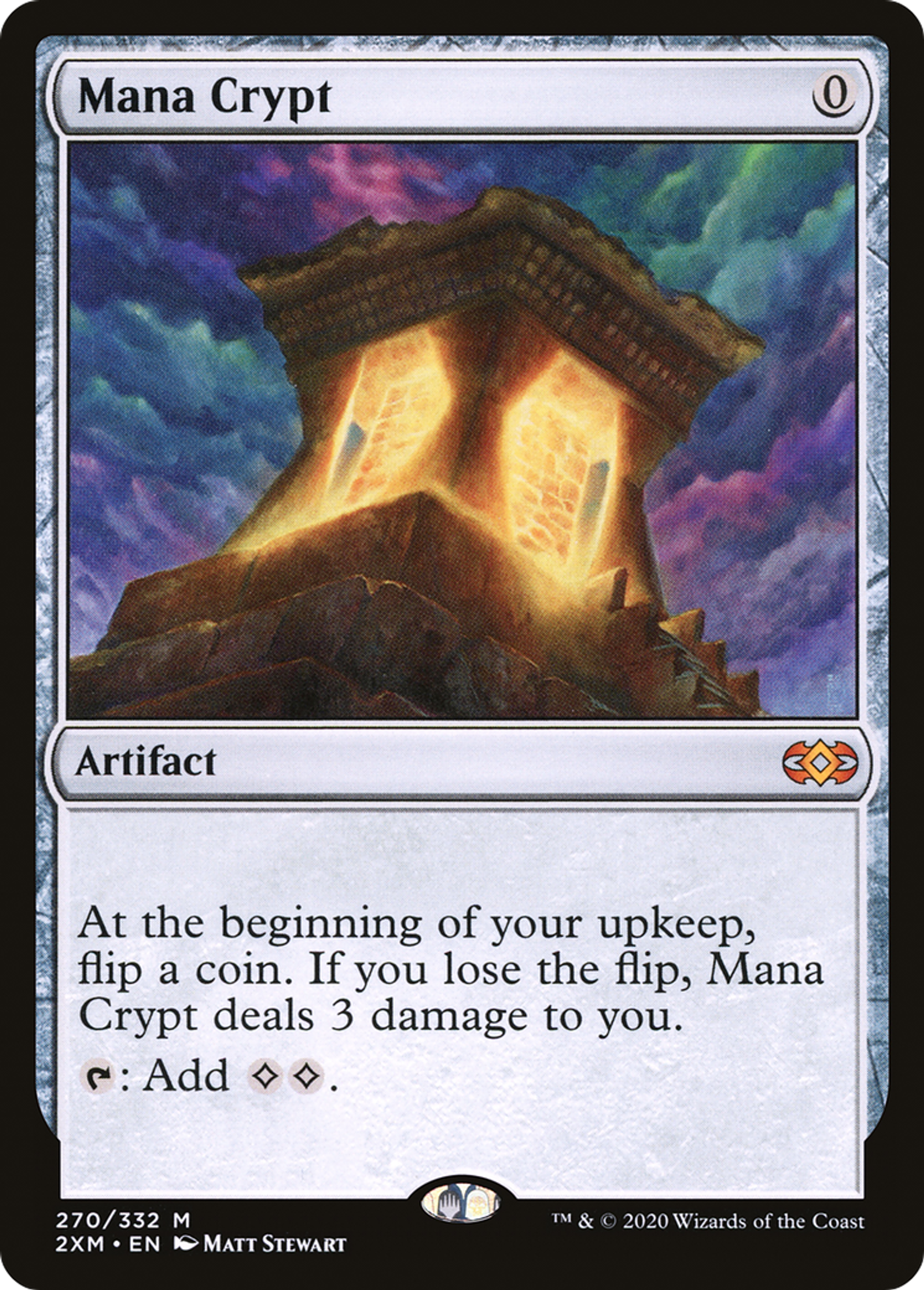 Mana Crypt — Double Masters — Magic: The Gathering