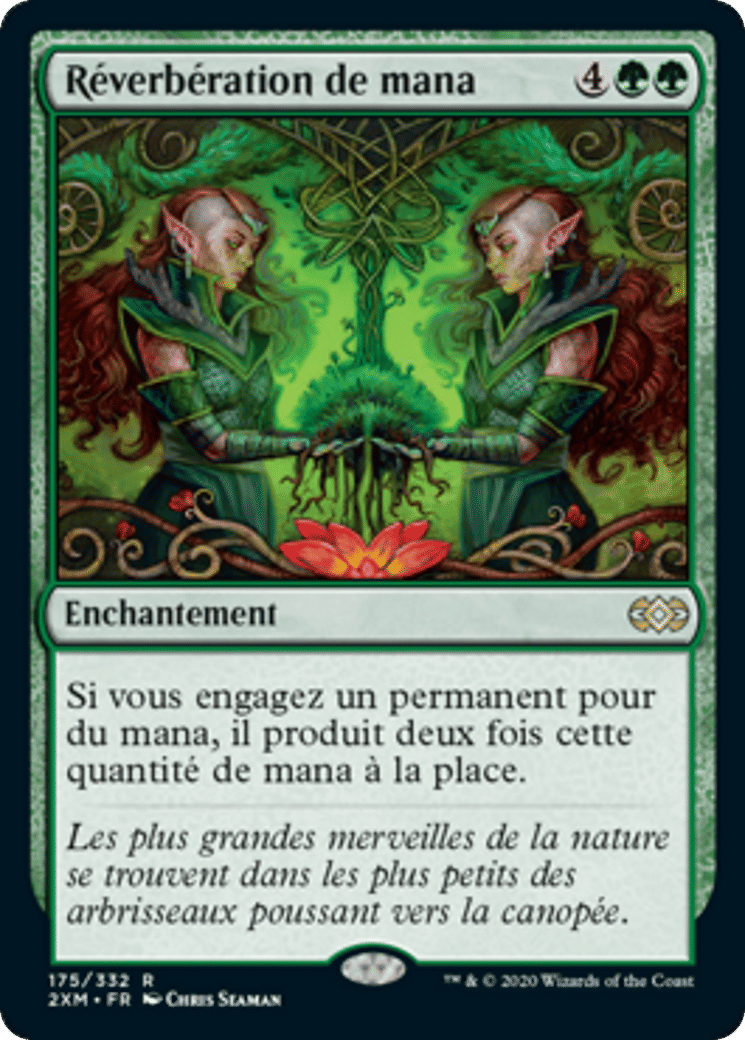 Réverbération de mana — Double Masters — Magic: The Gathering