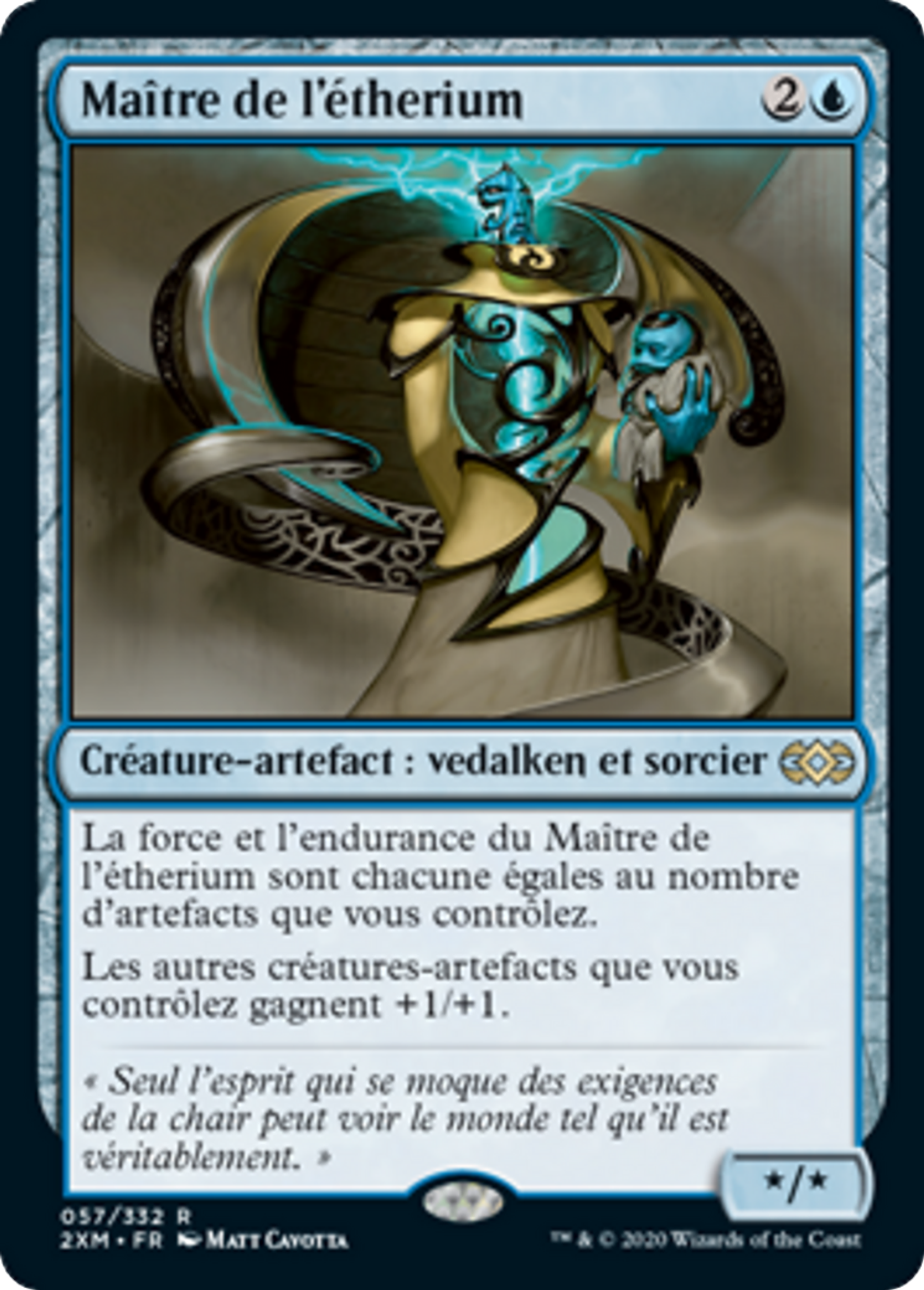 Maître de l'étherium — Double Masters — Magic: The Gathering