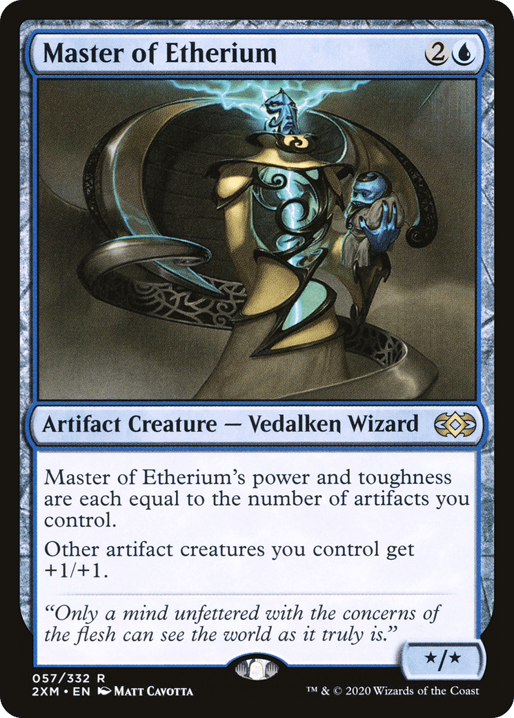 Master of Etherium — Double Masters — Magic: The Gathering