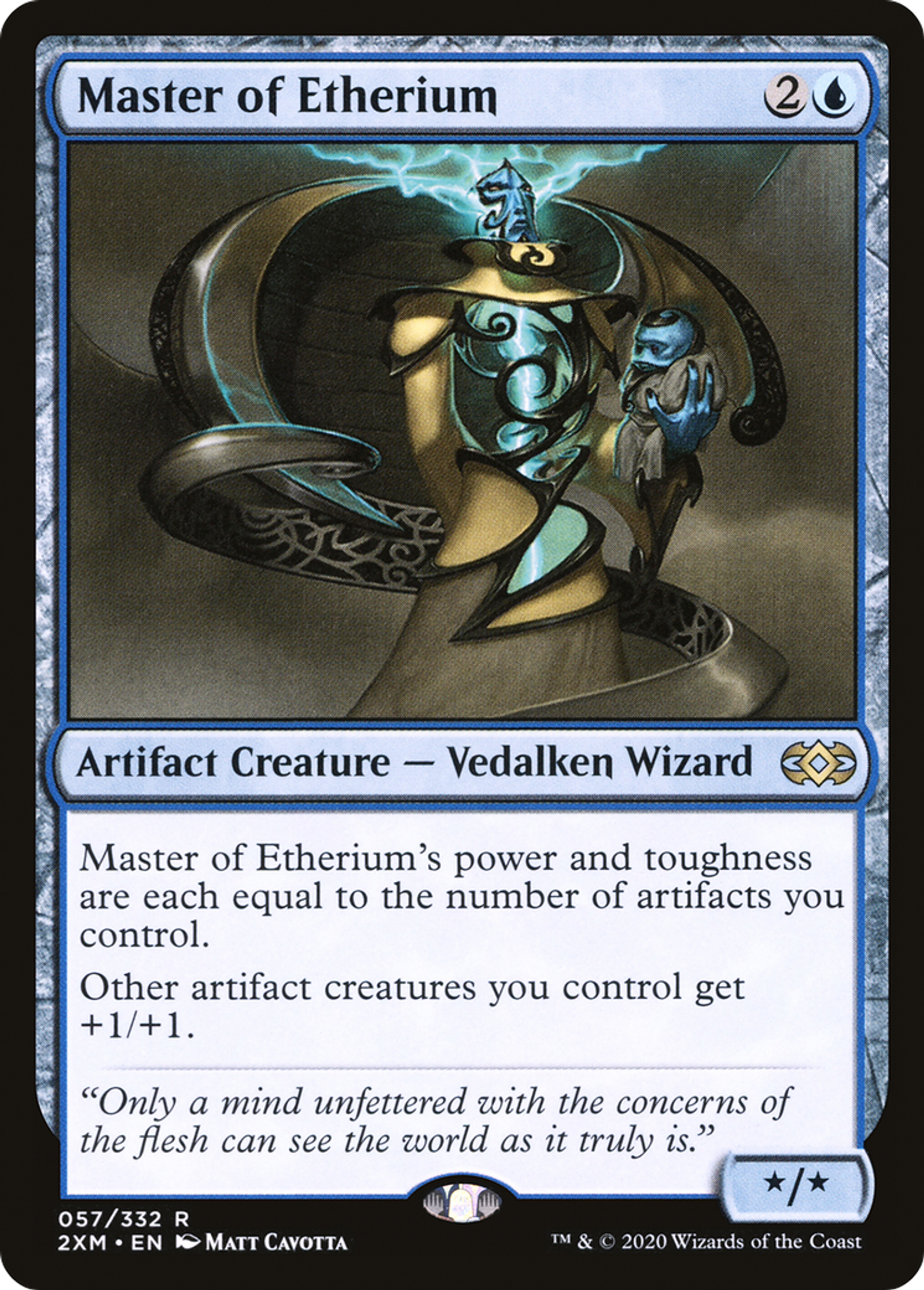 Maître de l'étherium — Double Masters — Magic: The Gathering