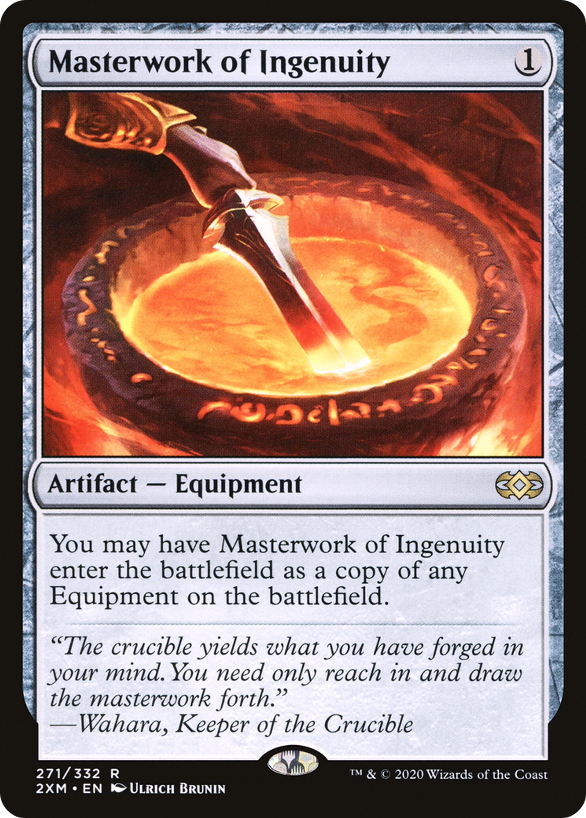 Masterwork of Ingenuity — Double Masters — Magic: The Gathering