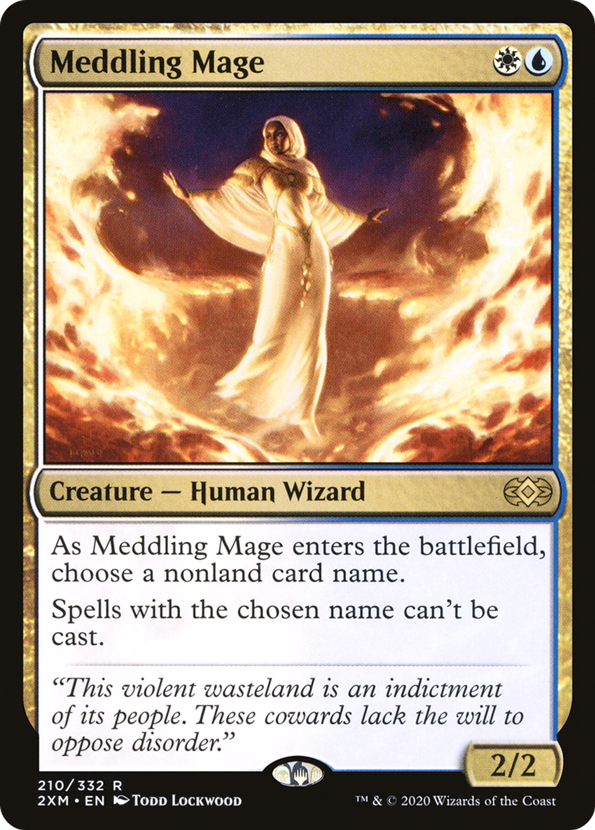 Ingérence du mage — Double Masters — Magic: The Gathering
