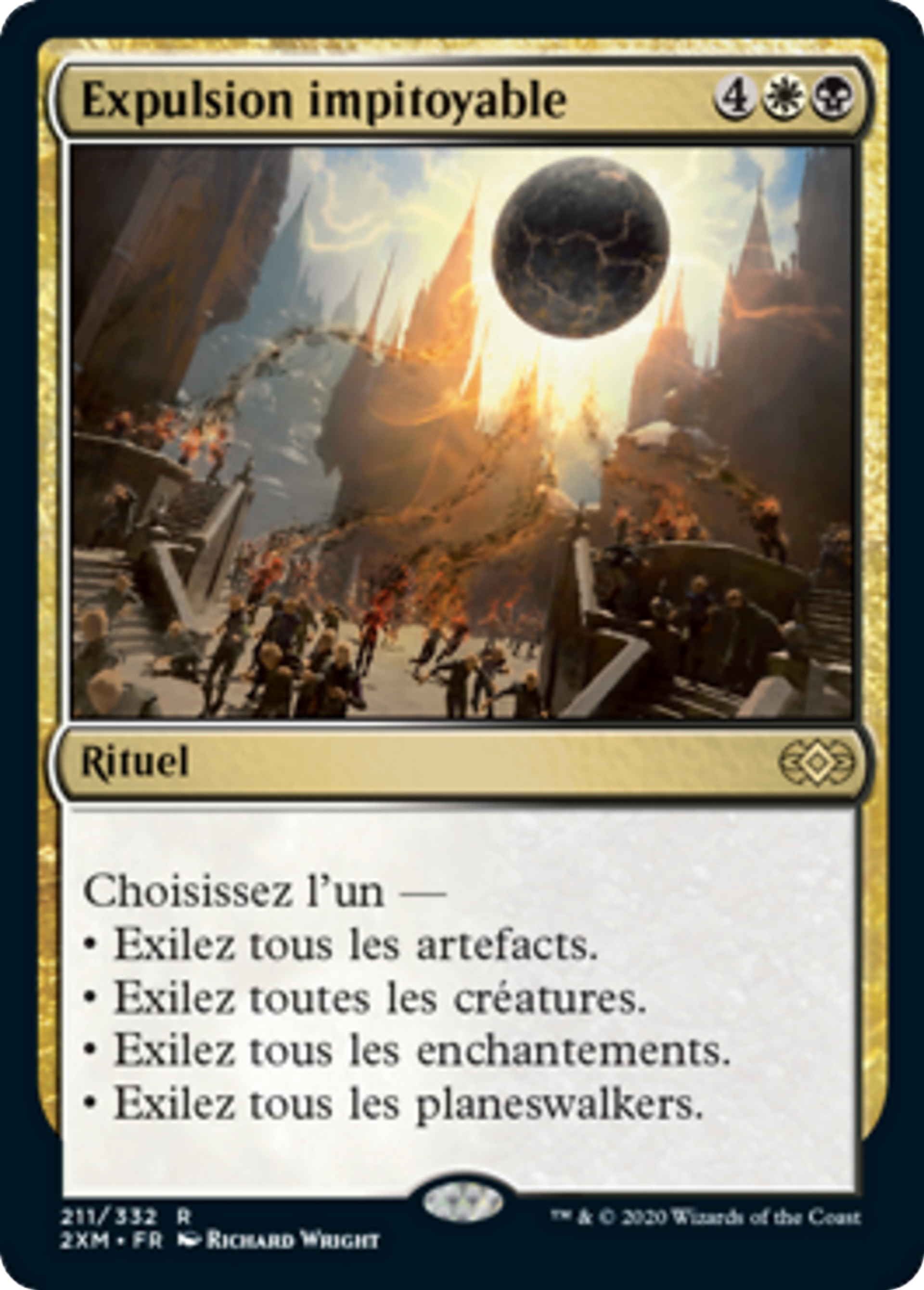 Expulsion impitoyable — Double Masters — Magic: The Gathering