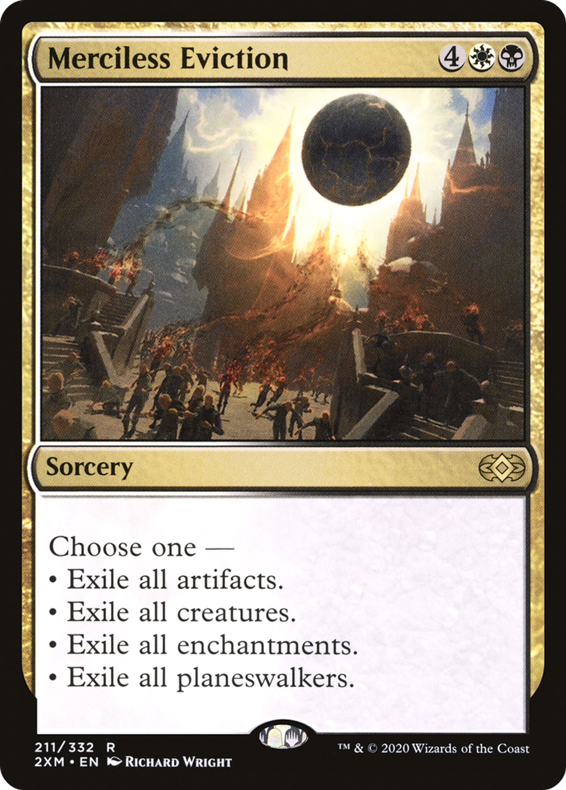 Expulsion impitoyable — Double Masters — Magic: The Gathering