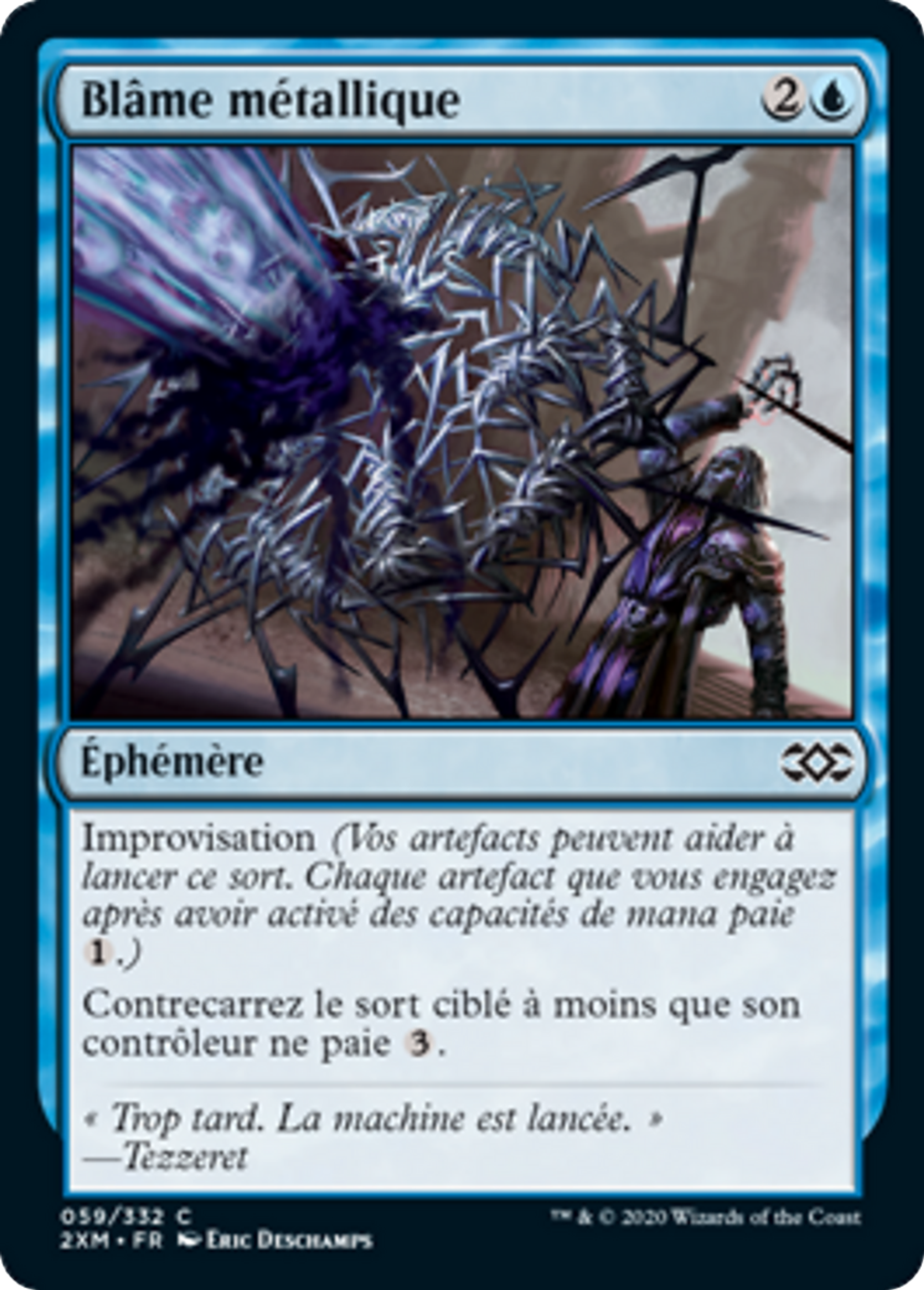 Blâme métallique — Double Masters — Magic: The Gathering