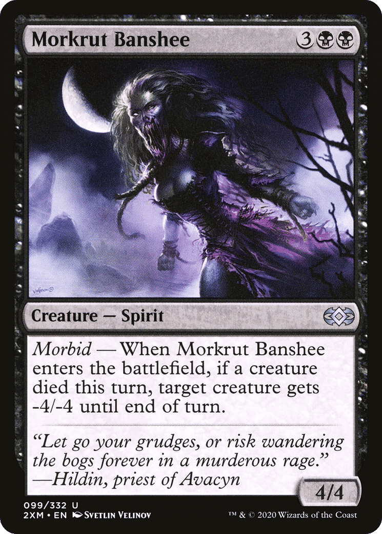 Morkrut Banshee — Double Masters — Magic: The Gathering