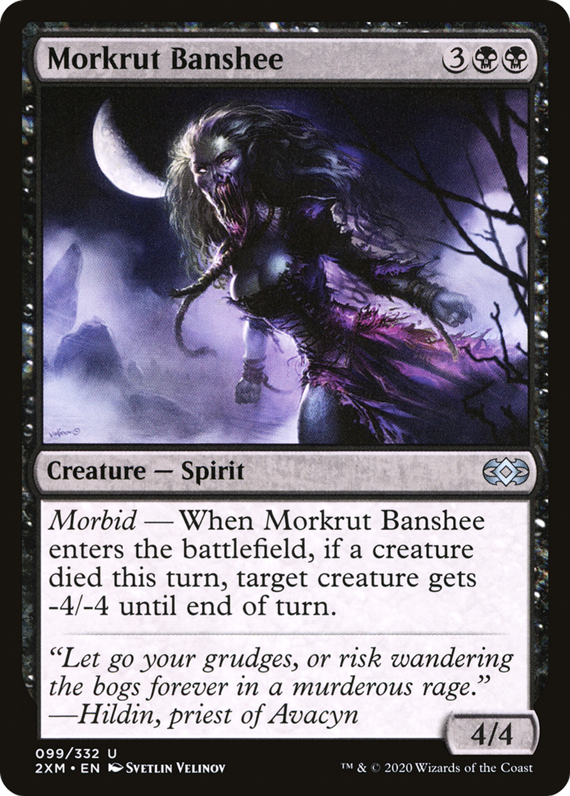 Morkrut Banshee — Double Masters — Magic: The Gathering