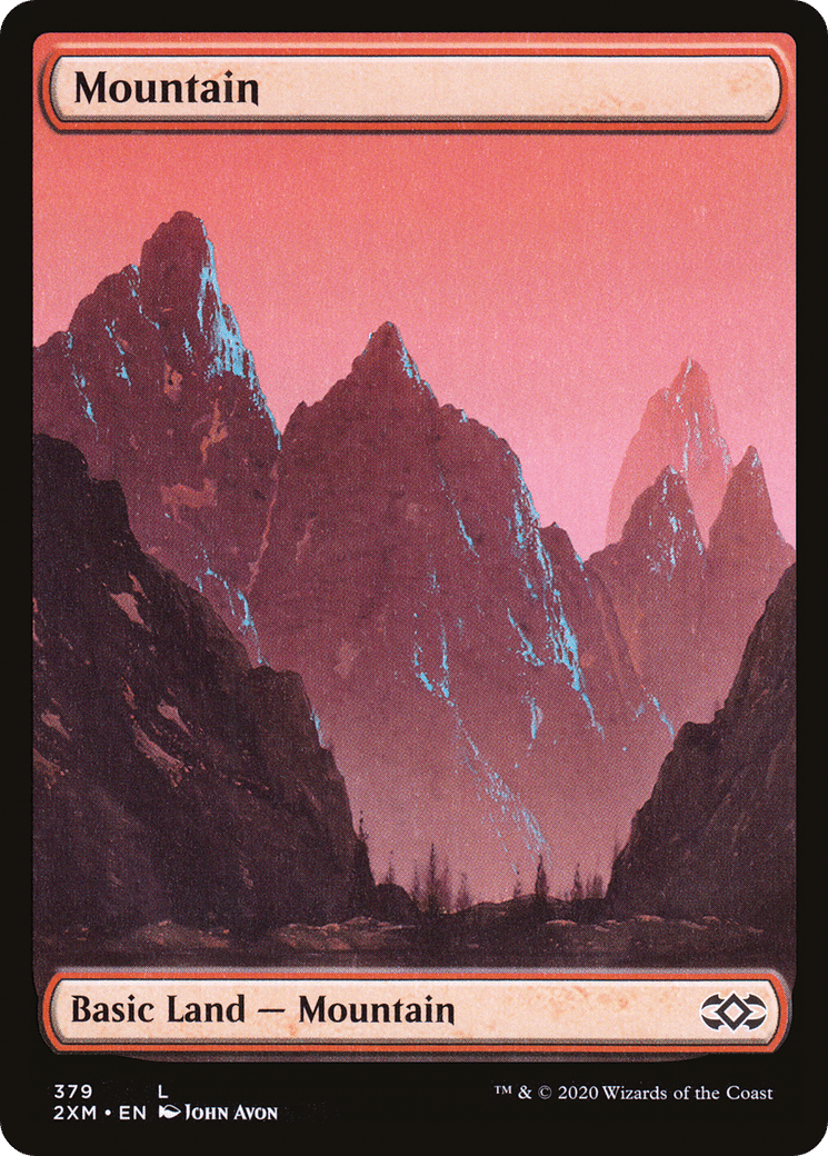 Mountain — Double Masters — Magic: The Gathering