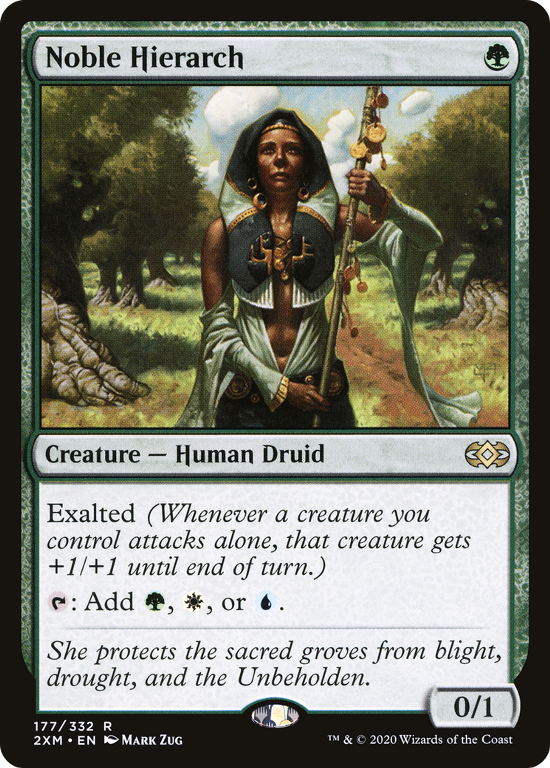 Noble Hierarch — Double Masters — Magic: The Gathering
