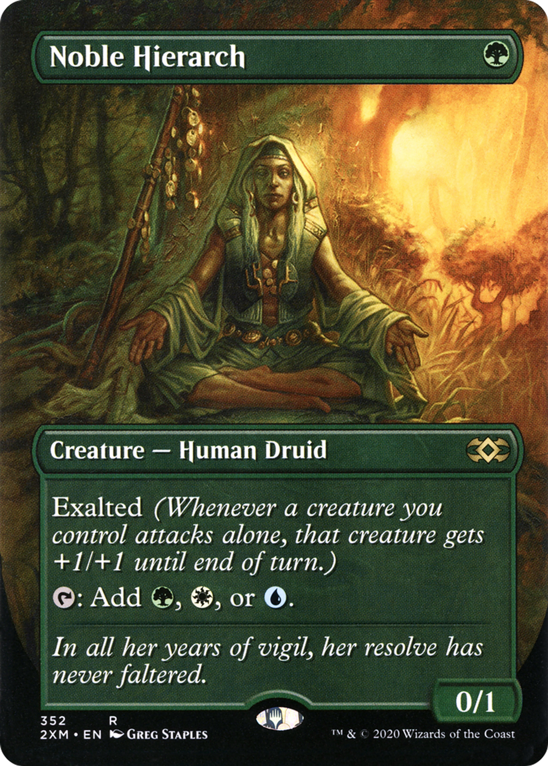 Noble hiérarche — Double Masters — Magic: The Gathering
