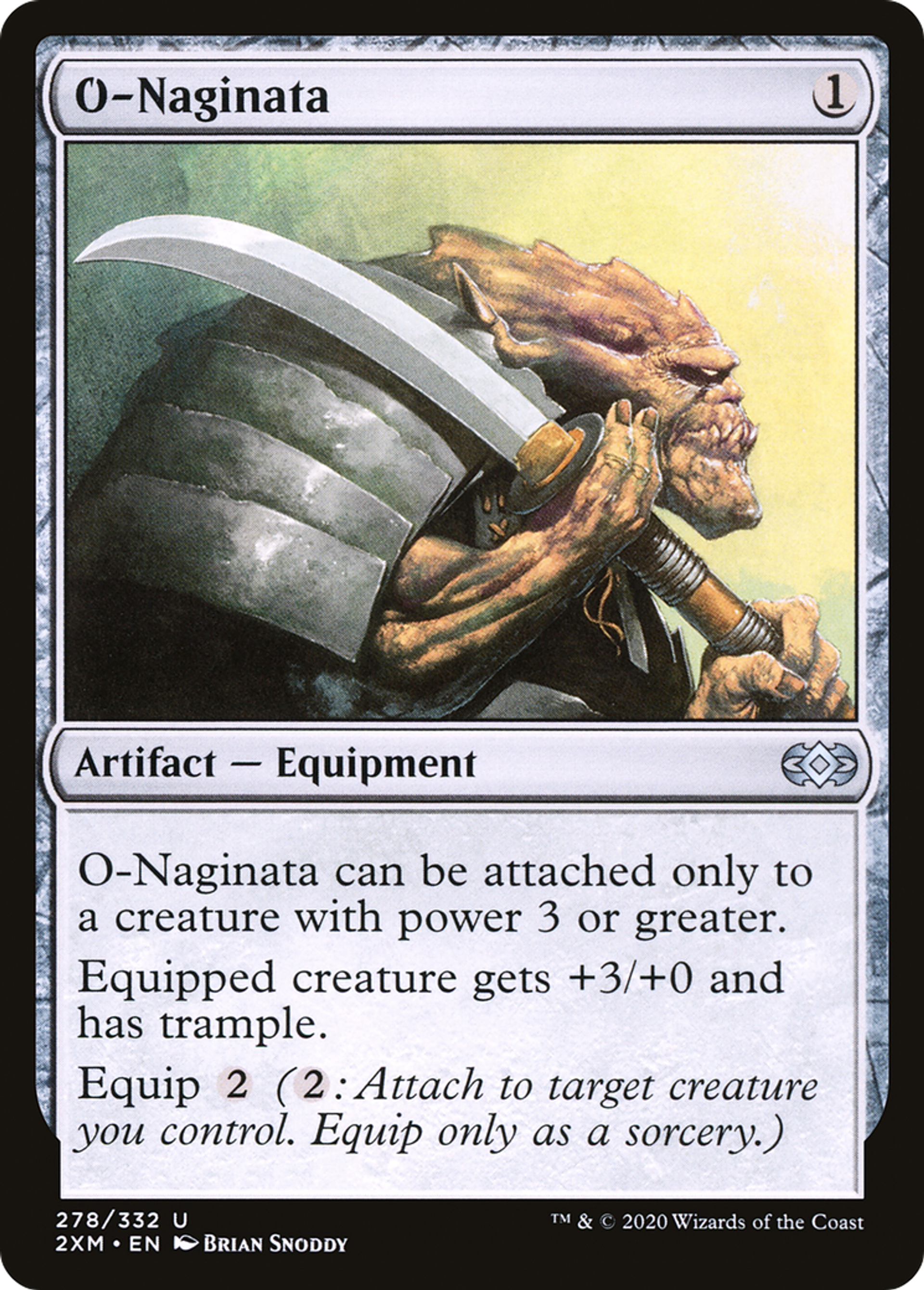 O-Naginata — Double Masters — Magic: The Gathering