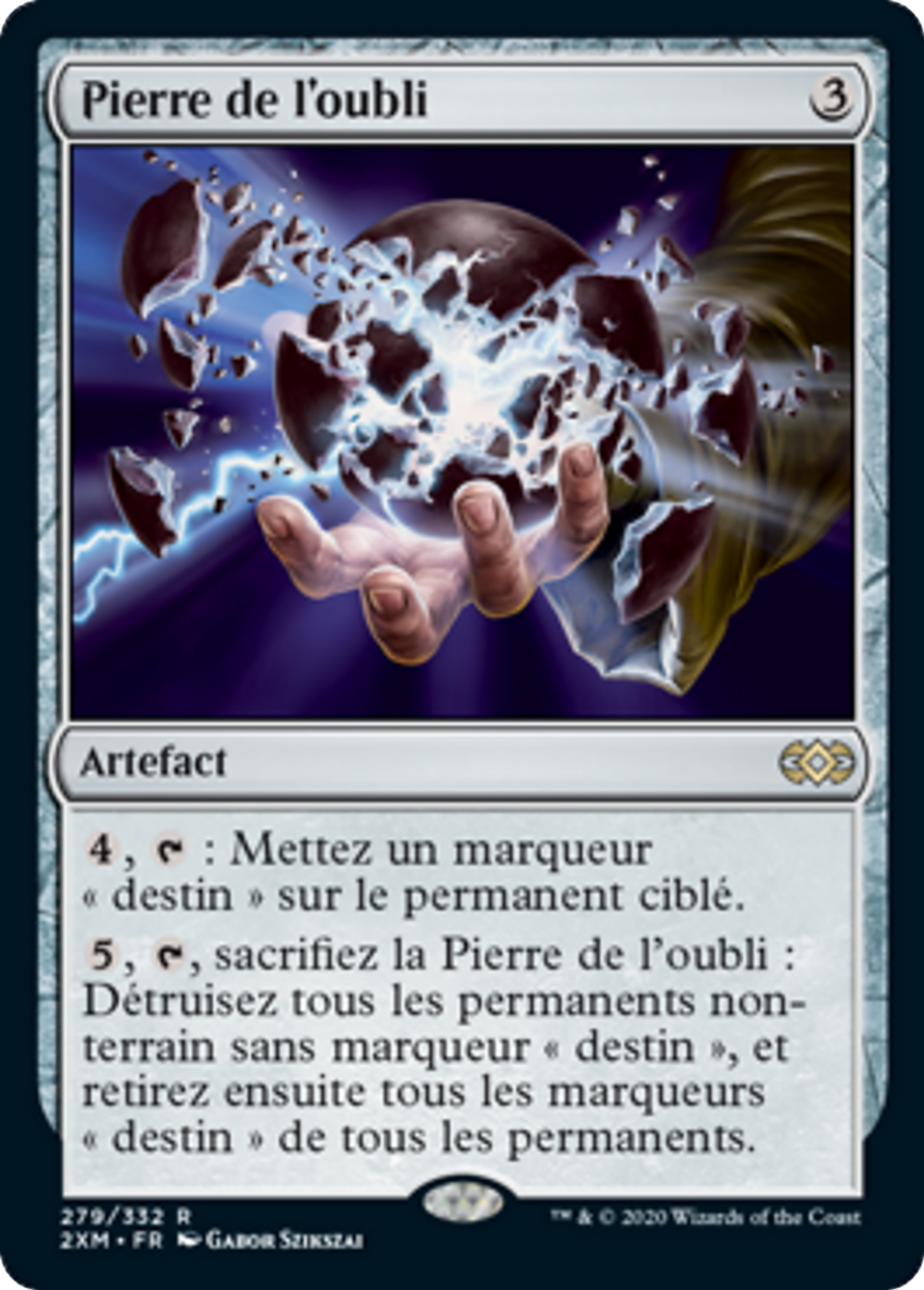 Pierre de l'oubli — Double Masters — Magic: The Gathering