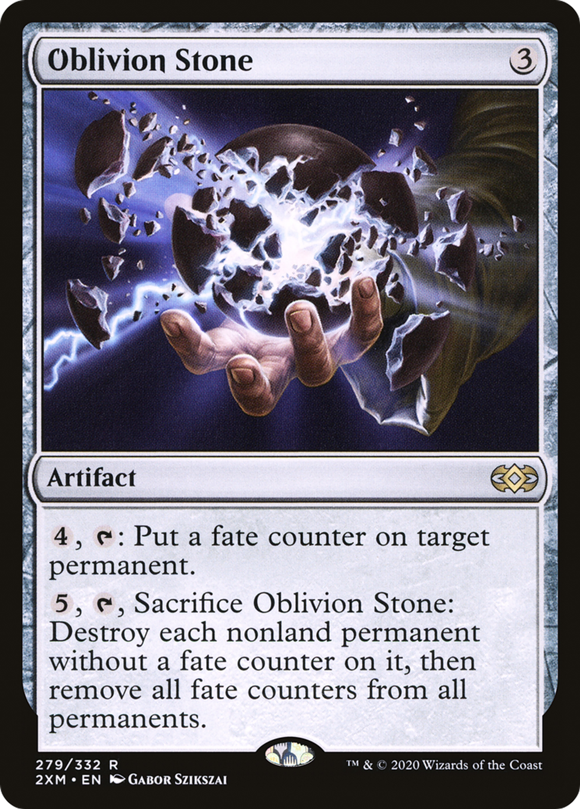 Oblivion Stone — Double Masters — Magic: The Gathering