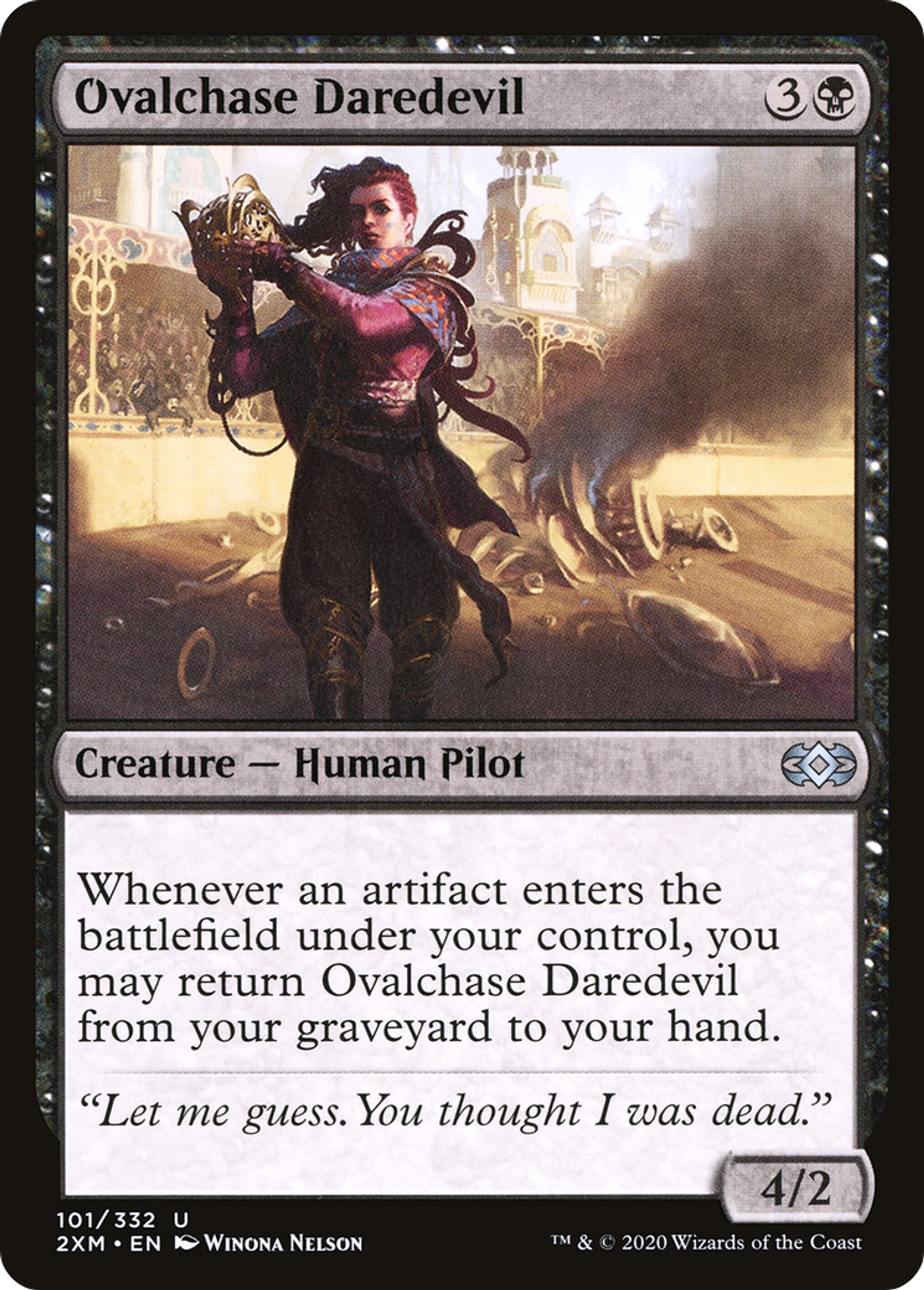 Ovalchase Daredevil — Double Masters — Magic: The Gathering