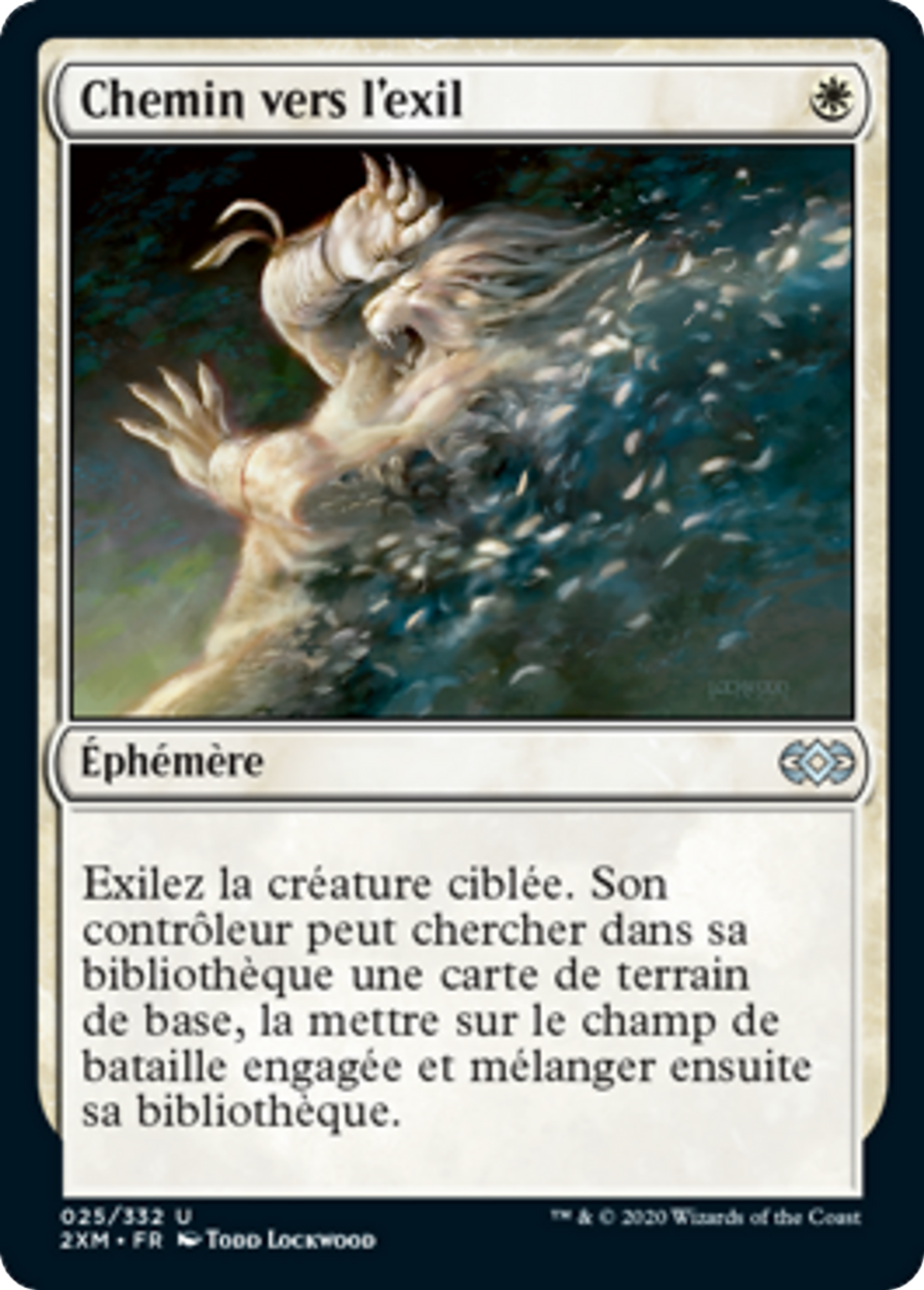 Chemin vers l'exil — Double Masters — Magic: The Gathering