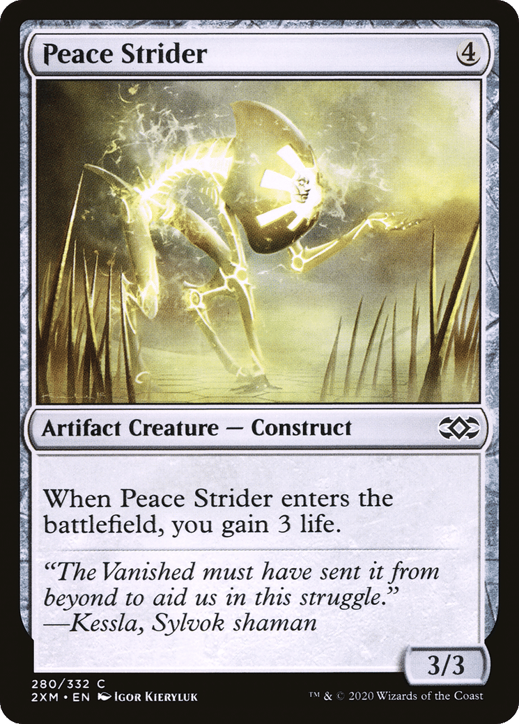 Peace Strider — Double Masters — Magic: The Gathering