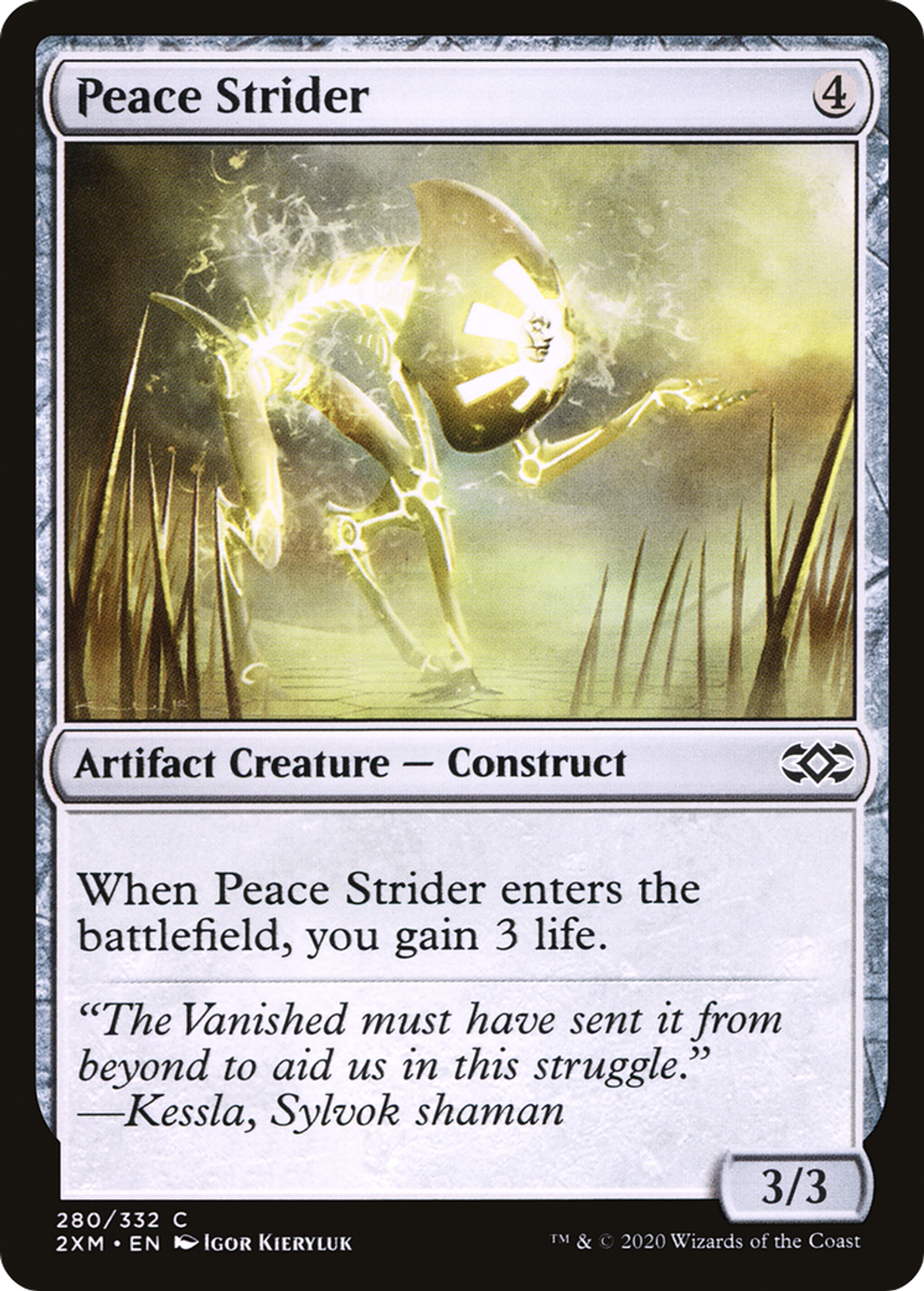 Peace Strider — Double Masters — Magic: The Gathering