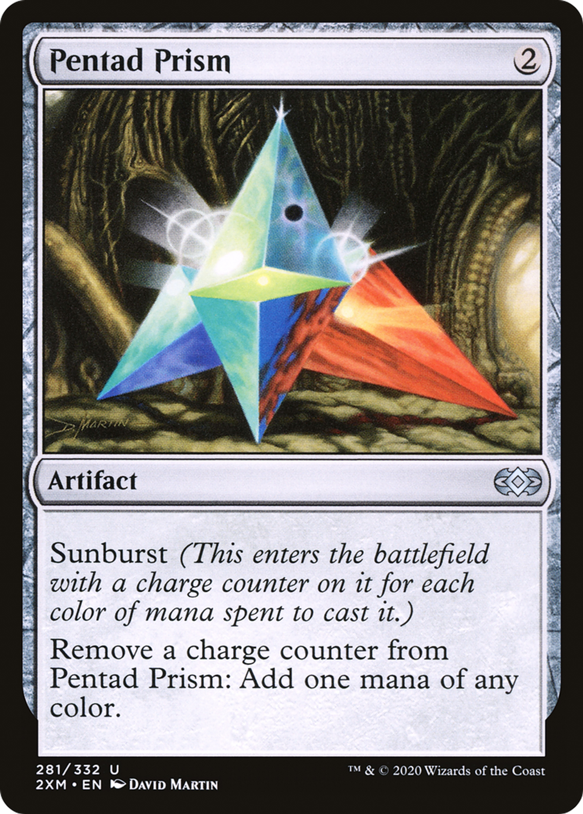 Pentad Prism — Double Masters — Magic: The Gathering