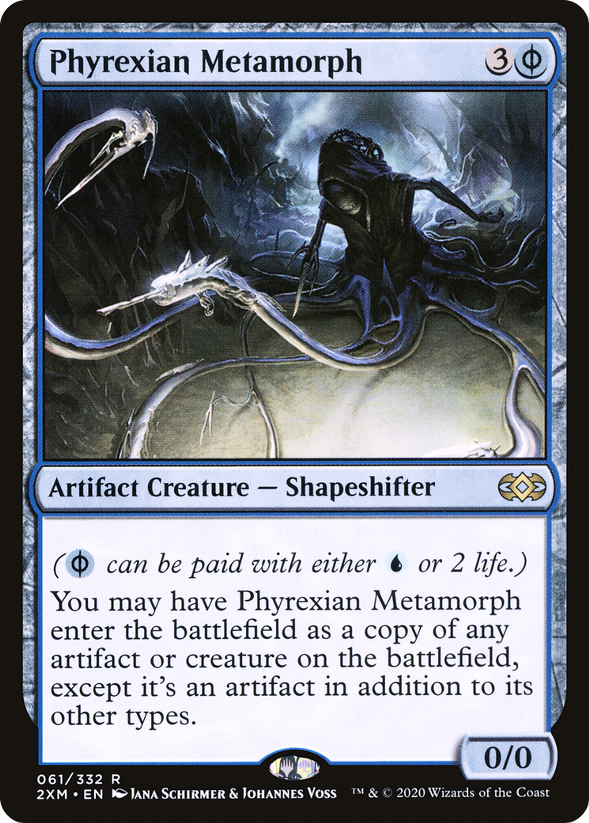 Métamorphe phyrexian — Double Masters — Magic: The Gathering