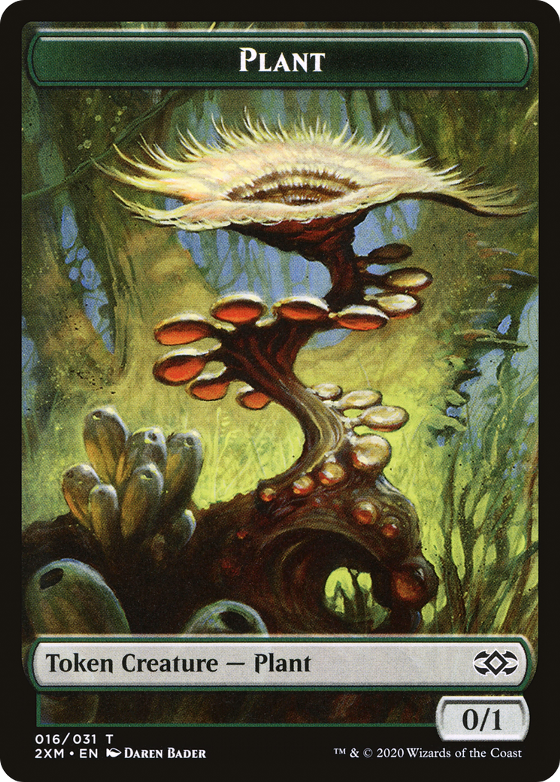 Plant — Double Masters — Magic: The Gathering