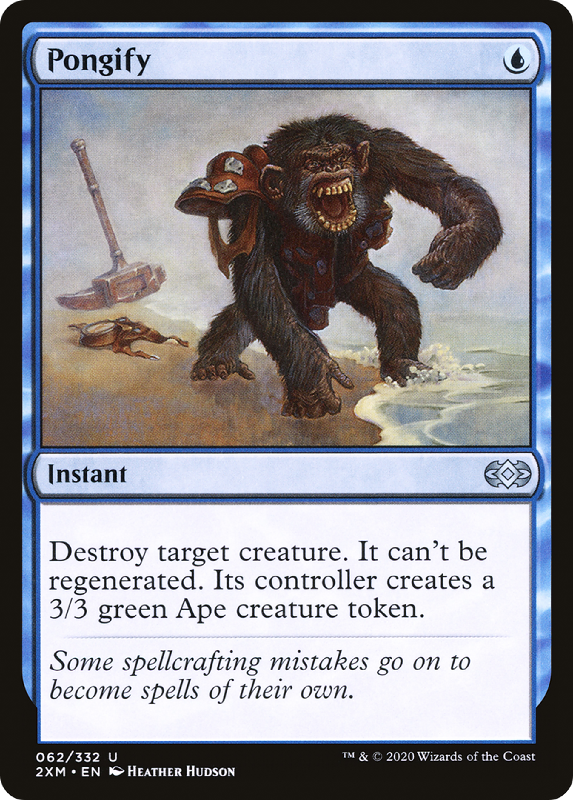 Pongidification — Double Masters — Magic: The Gathering