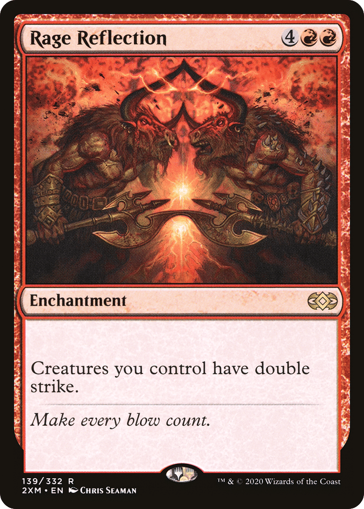 Rage Reflection — Double Masters — Magic: The Gathering