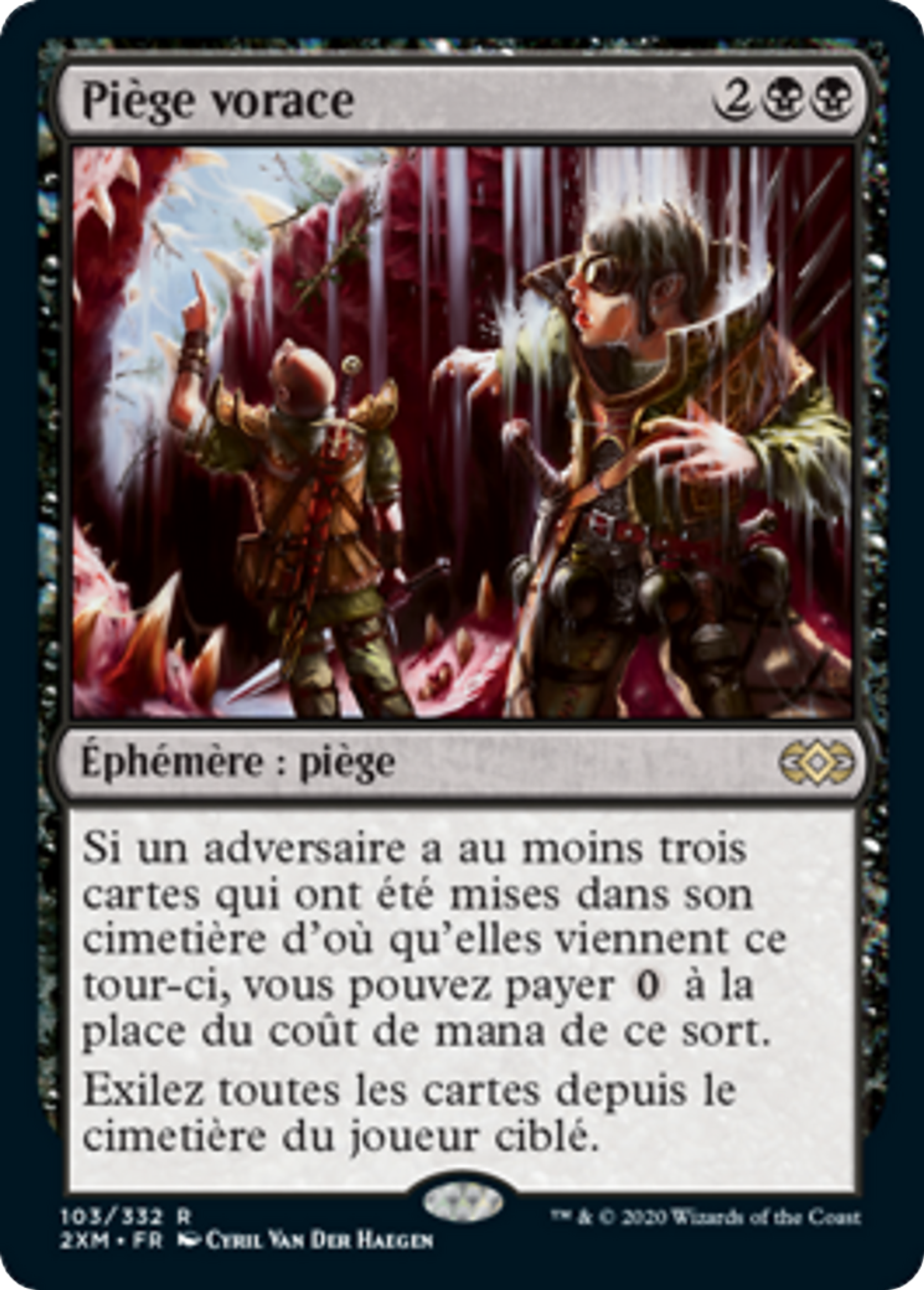 Piège vorace — Double Masters — Magic: The Gathering