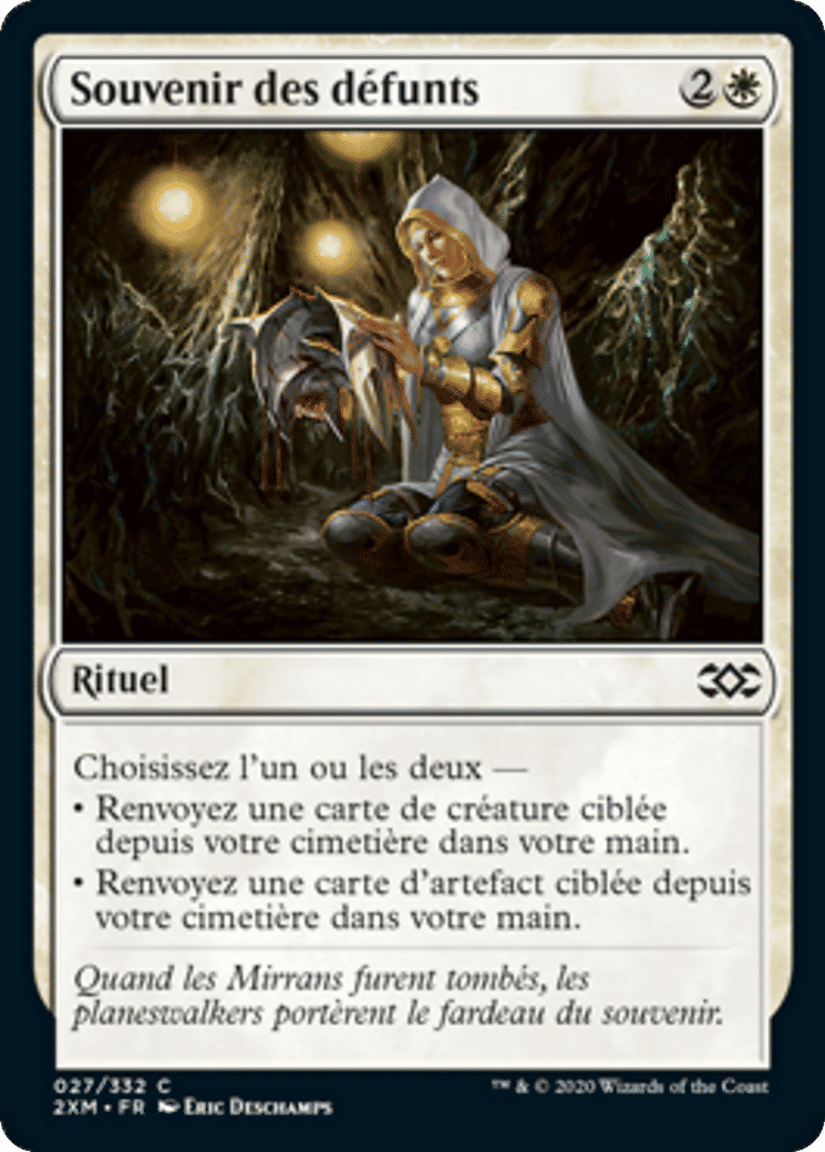 Souvenir des défunts — Double Masters — Magic: The Gathering