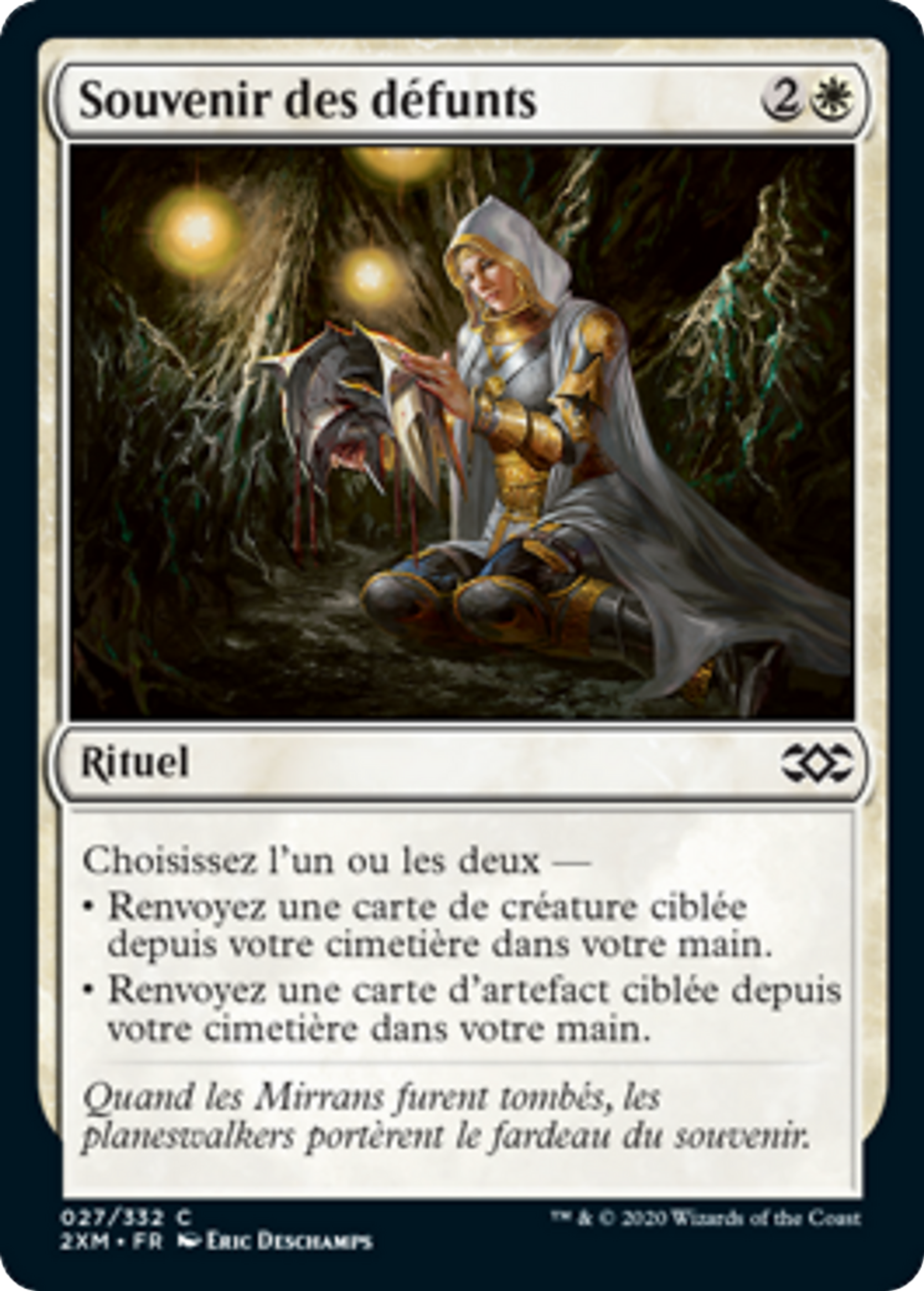 Souvenir des défunts — Double Masters — Magic: The Gathering