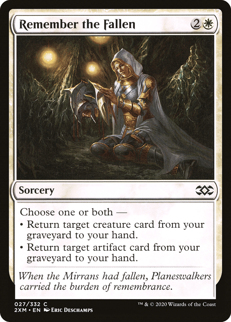 Remember the Fallen — Double Masters — Magic: The Gathering